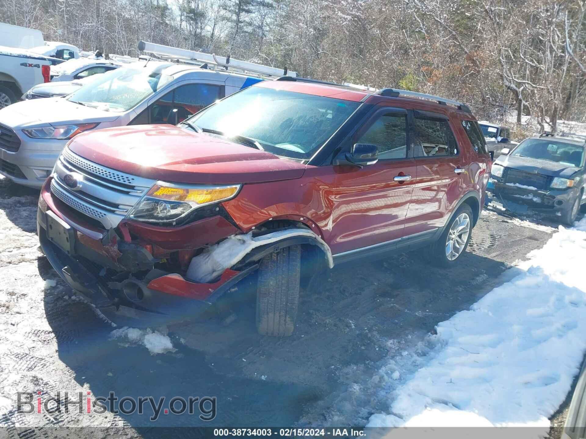2014 FORD EXPLORER - VIN: 1FM5K8D85EGA05266 - Фото 2