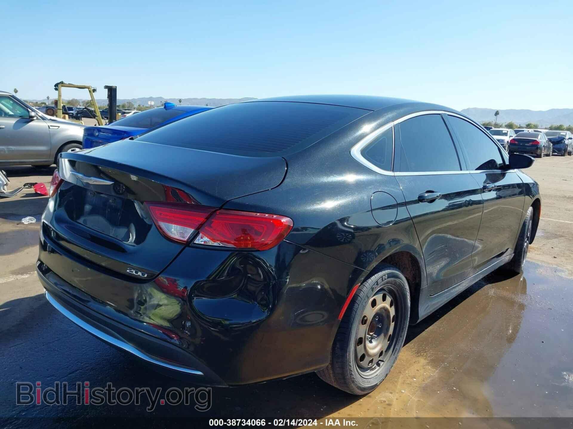 2016 CHRYSLER 200 - VIN: 1C3CCCAB2GN149842 - Фото 4