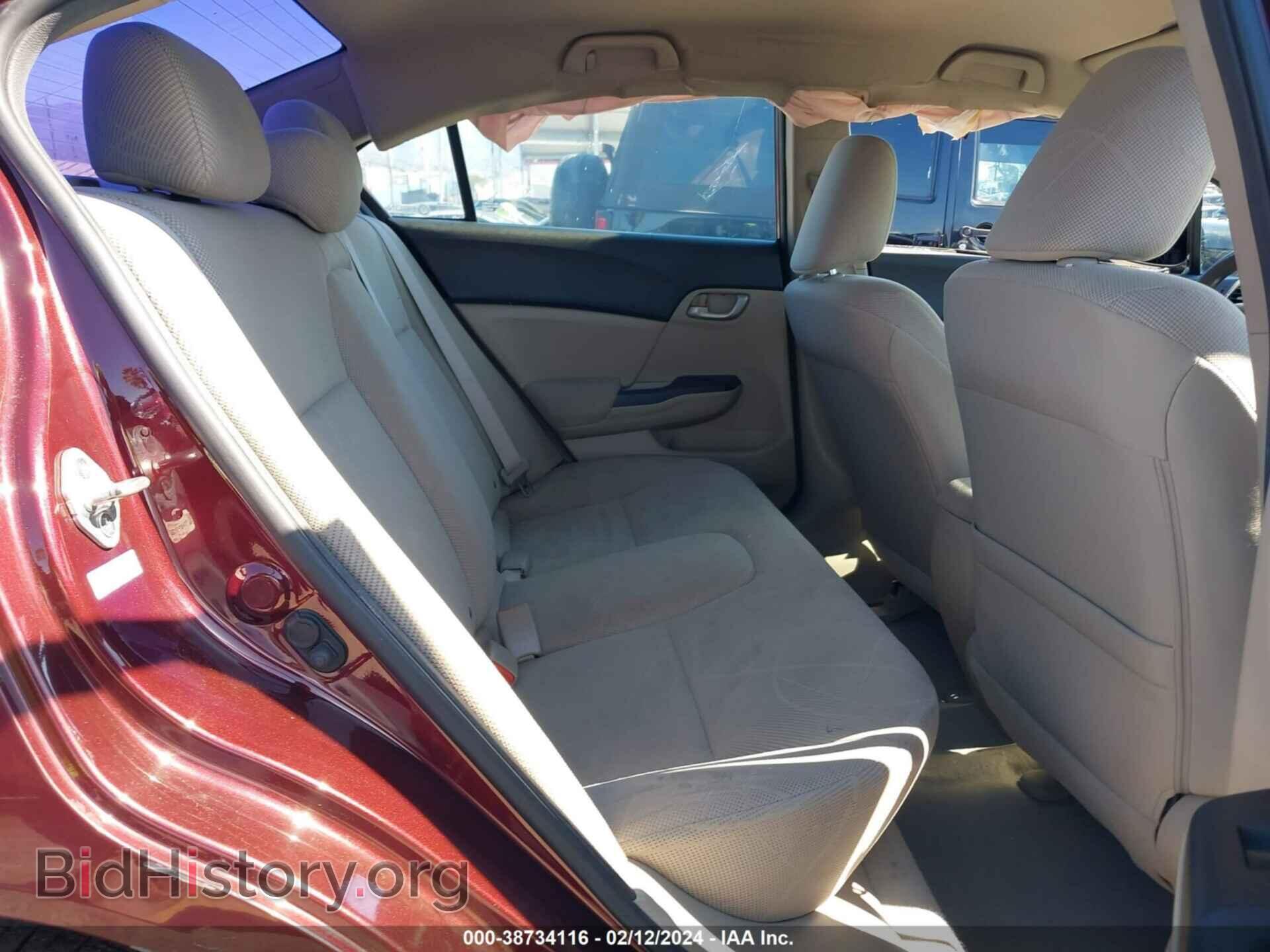 2012 HONDA CIVIC - VIN: 19XFB2F57CE302092 - Photo 8