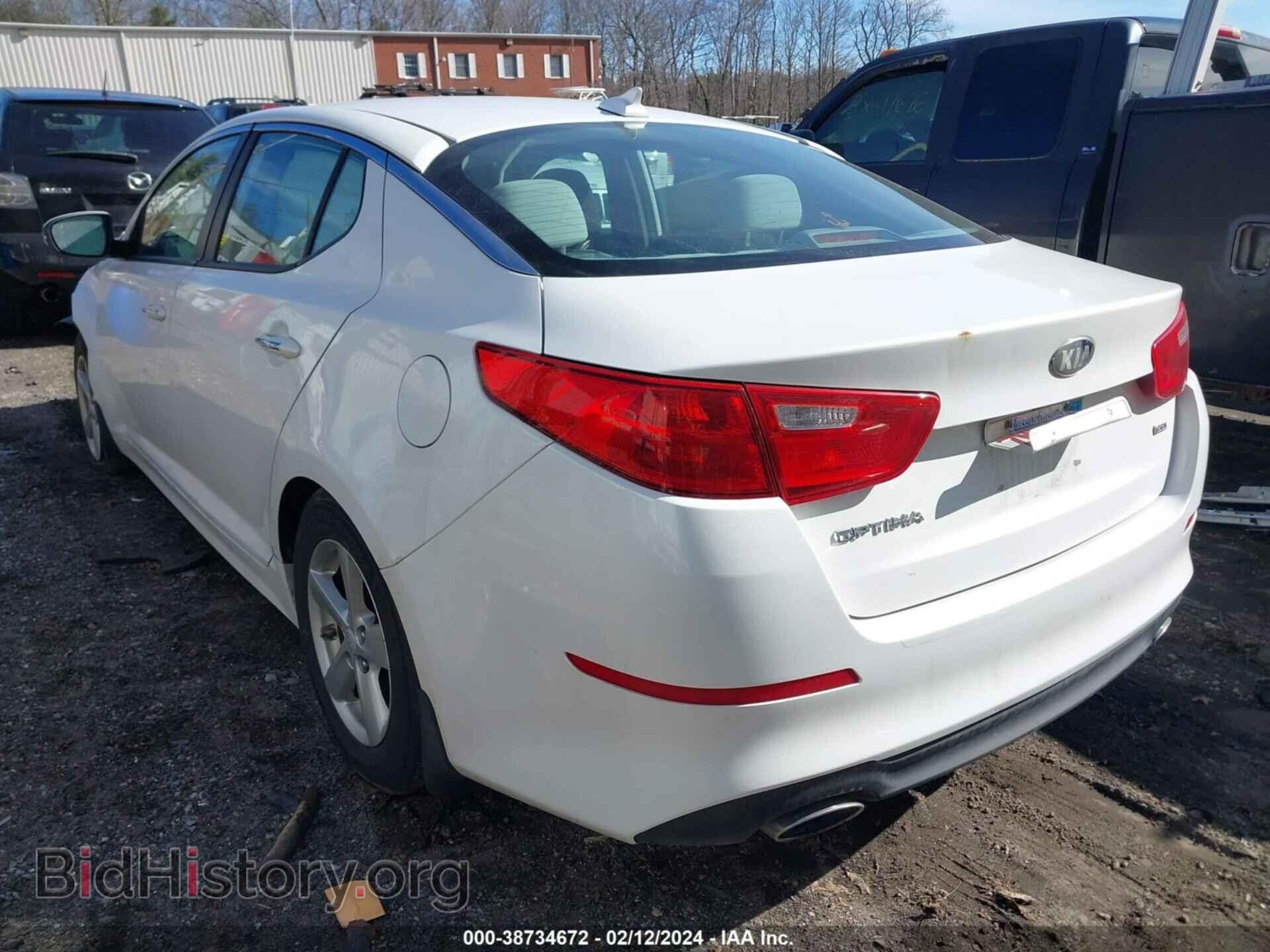 2014 KIA OPTIMA - VIN: KNAGM4A76E5521673 - Фото 3