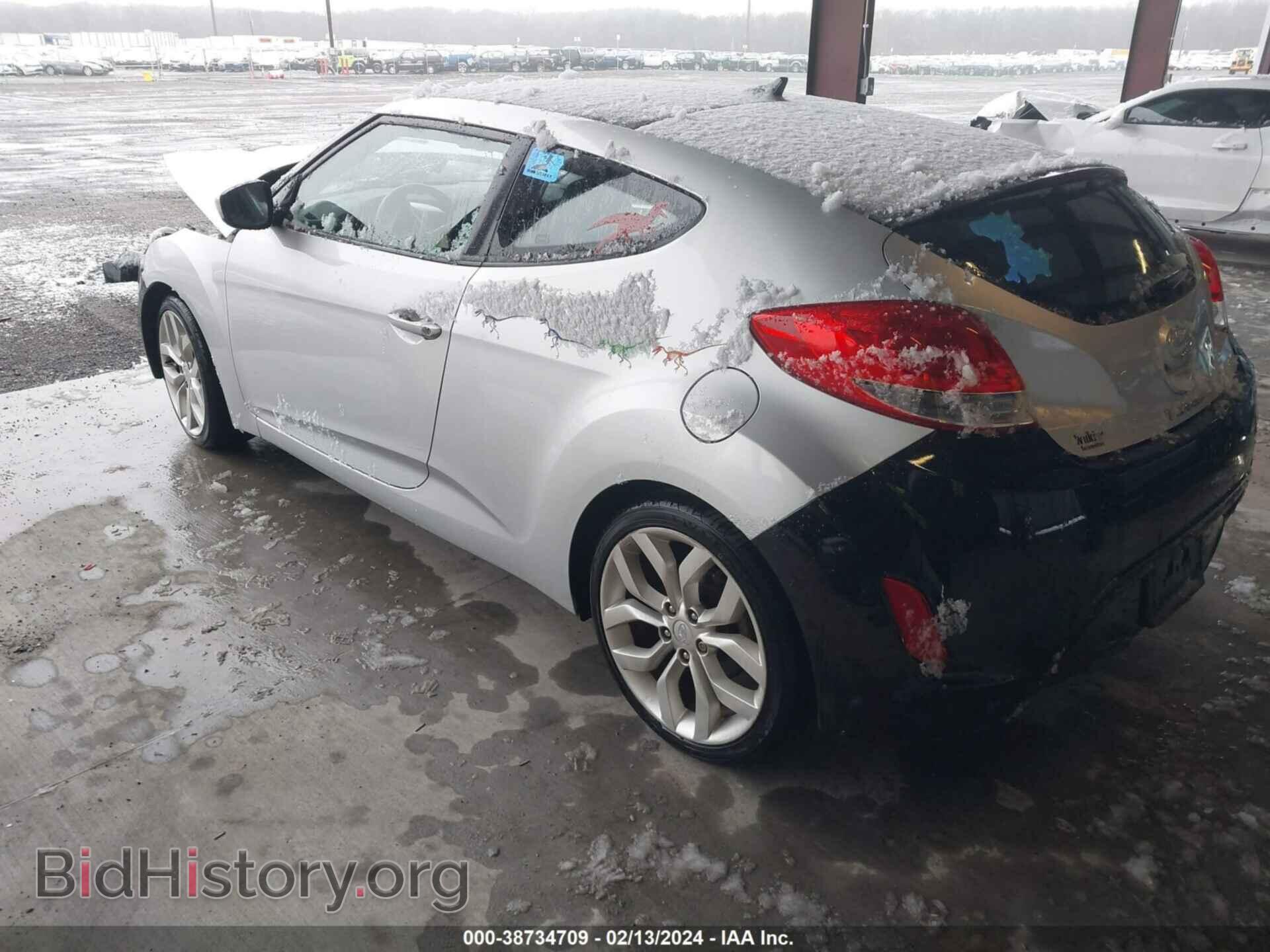 2012 HYUNDAI VELOSTER - VIN: KMHTC6AD2CU046852 - Фото 3