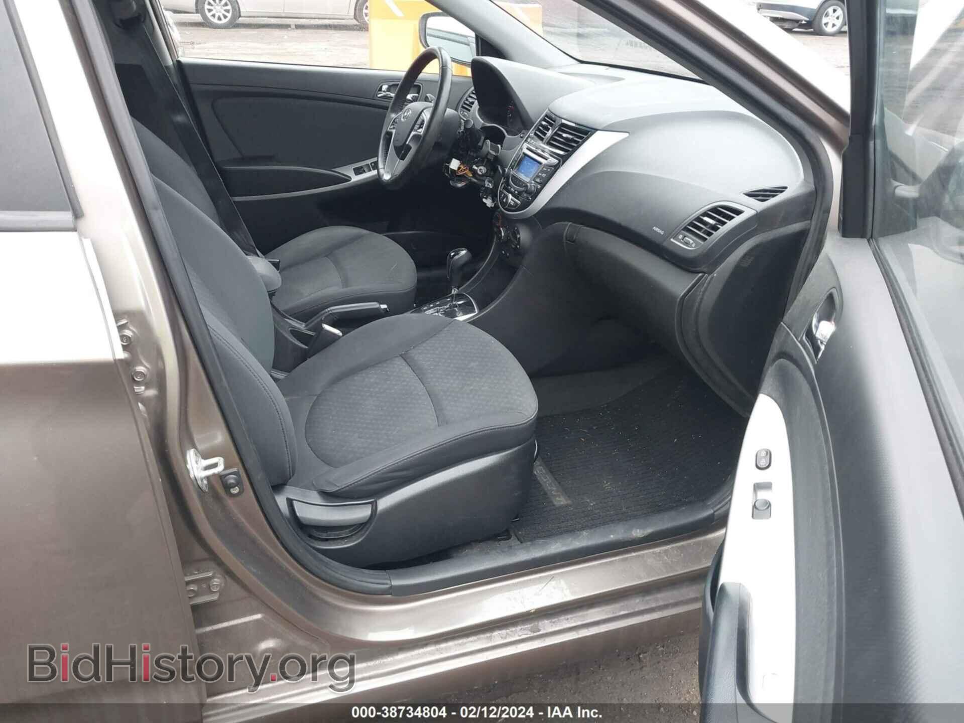 2012 HYUNDAI ACCENT - VIN: KMHCU5AE8CU030509 - Фото 5