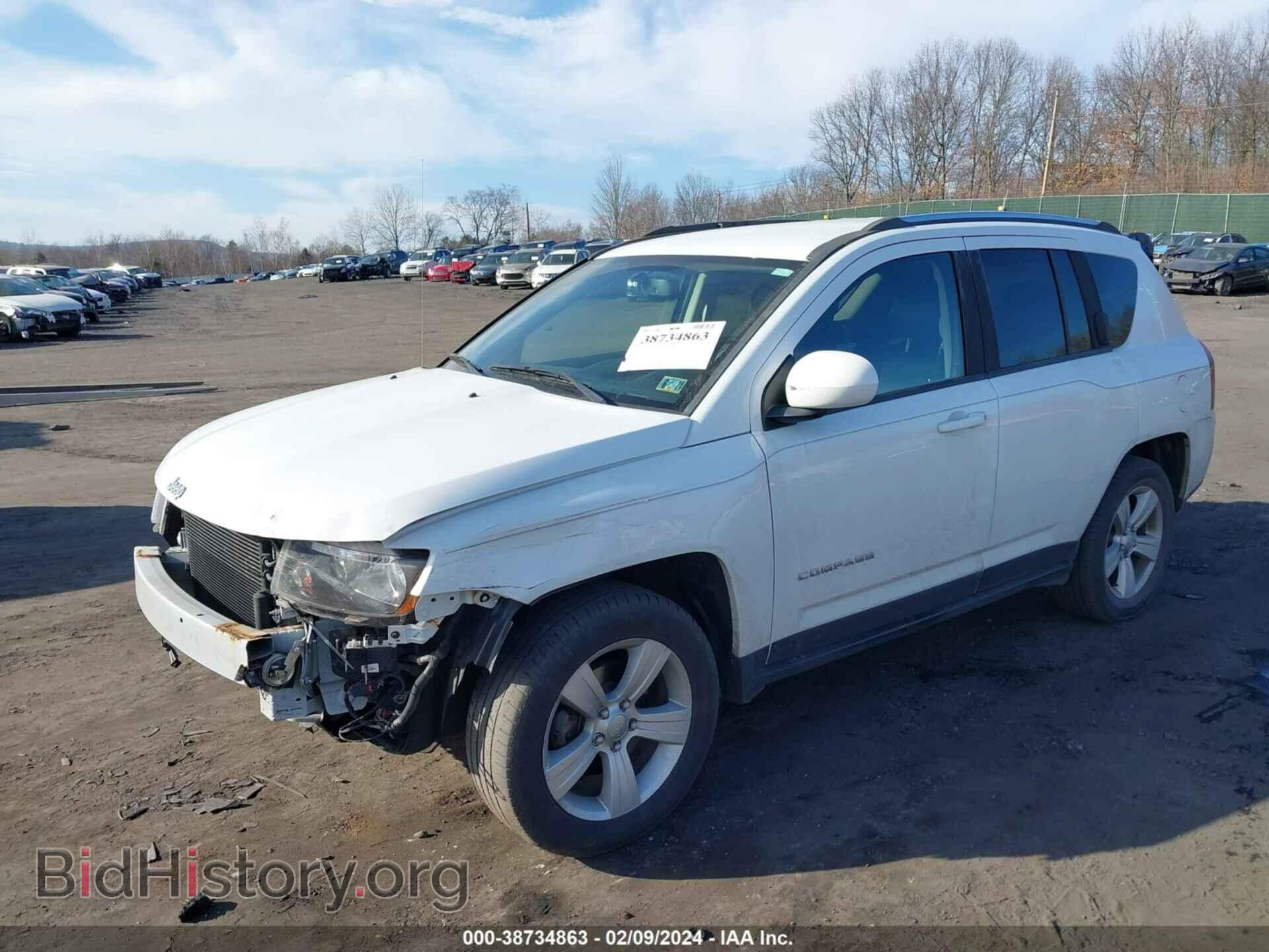 2014 JEEP COMPASS - VIN: 1C4NJDEB3ED802689 - Фото 2