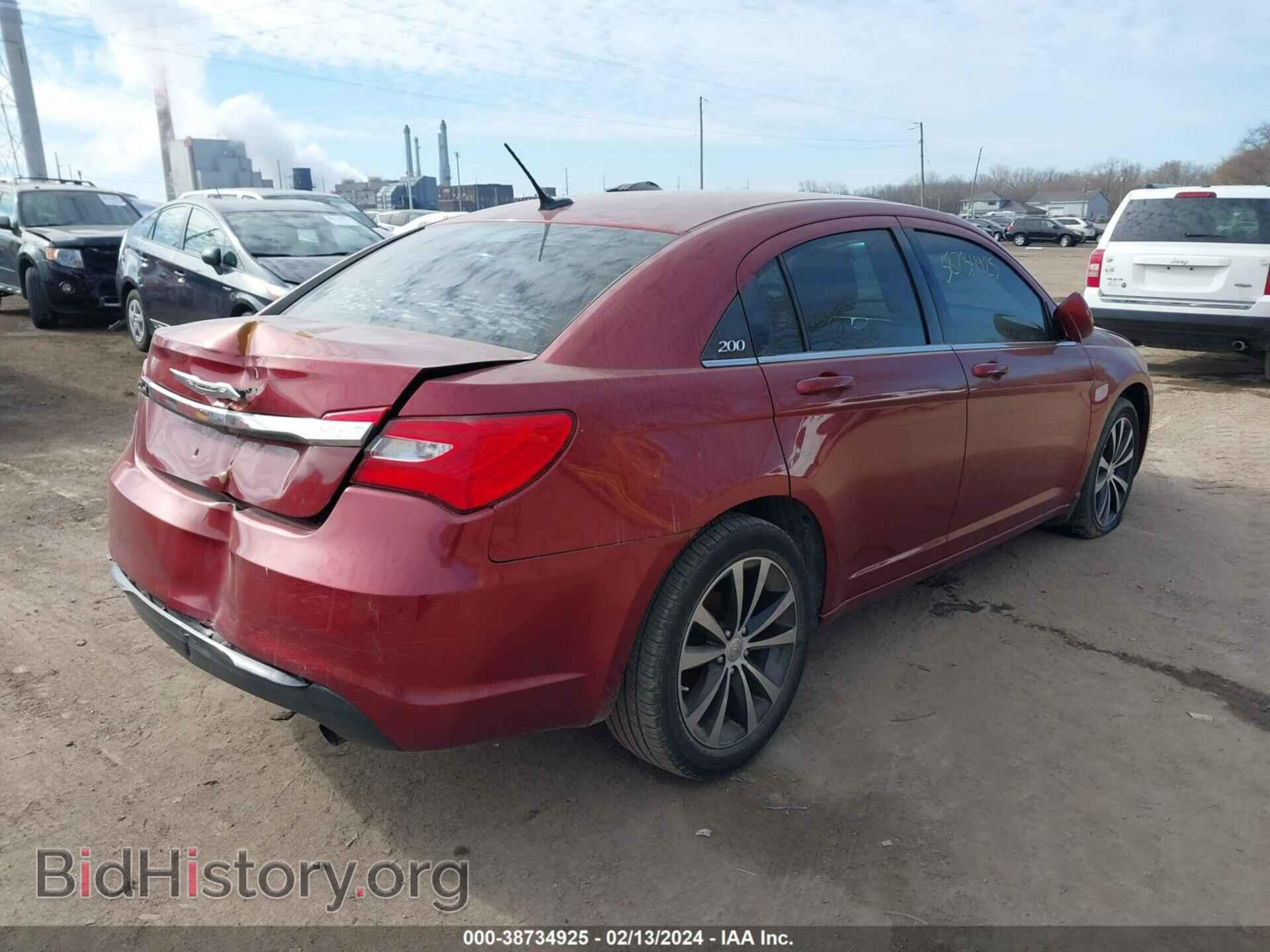2013 CHRYSLER 200 - VIN: 1C3CCBBB3DN755509 - Фото 4