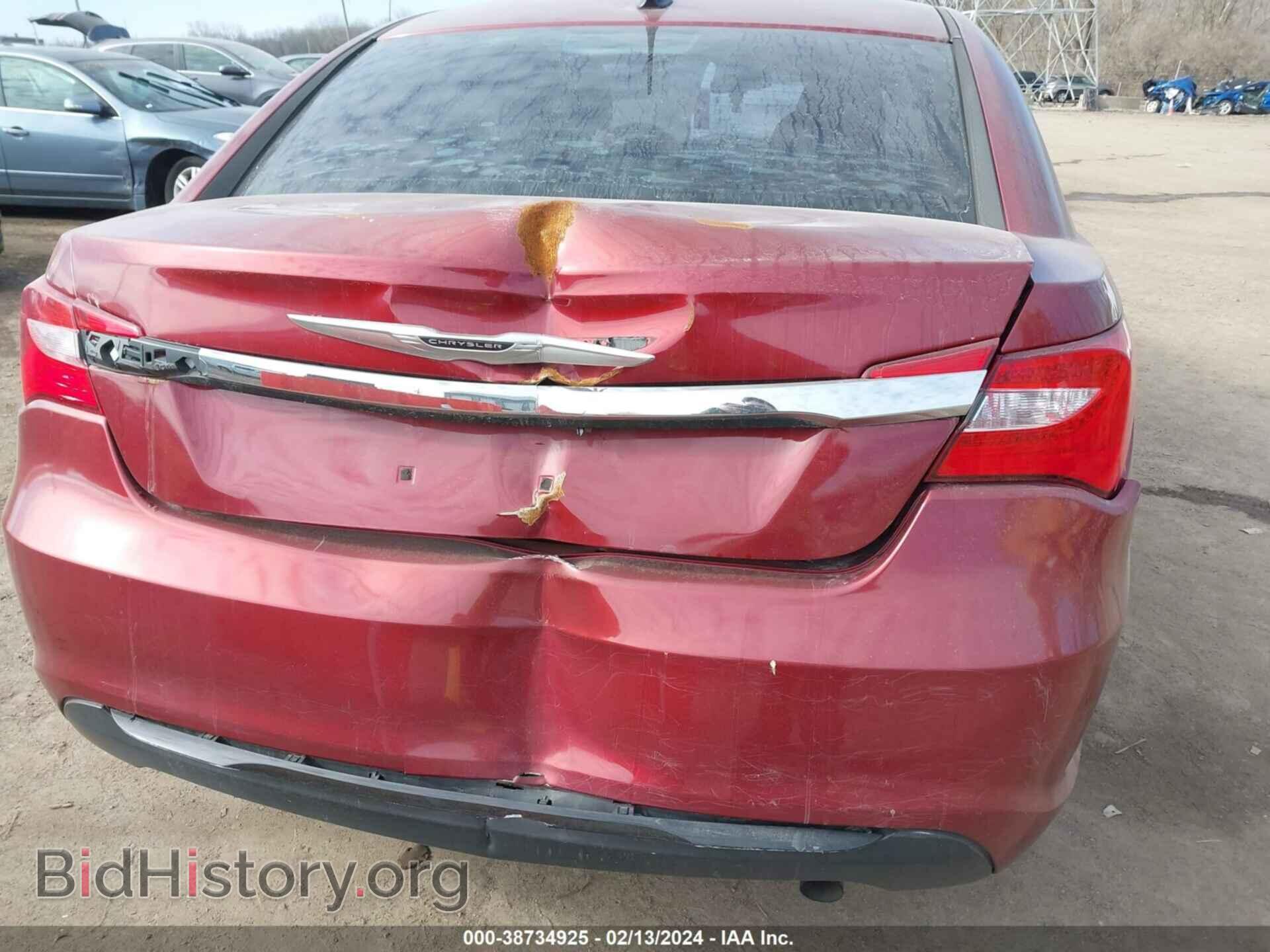 2013 CHRYSLER 200 - VIN: 1C3CCBBB3DN755509 - Фото 6