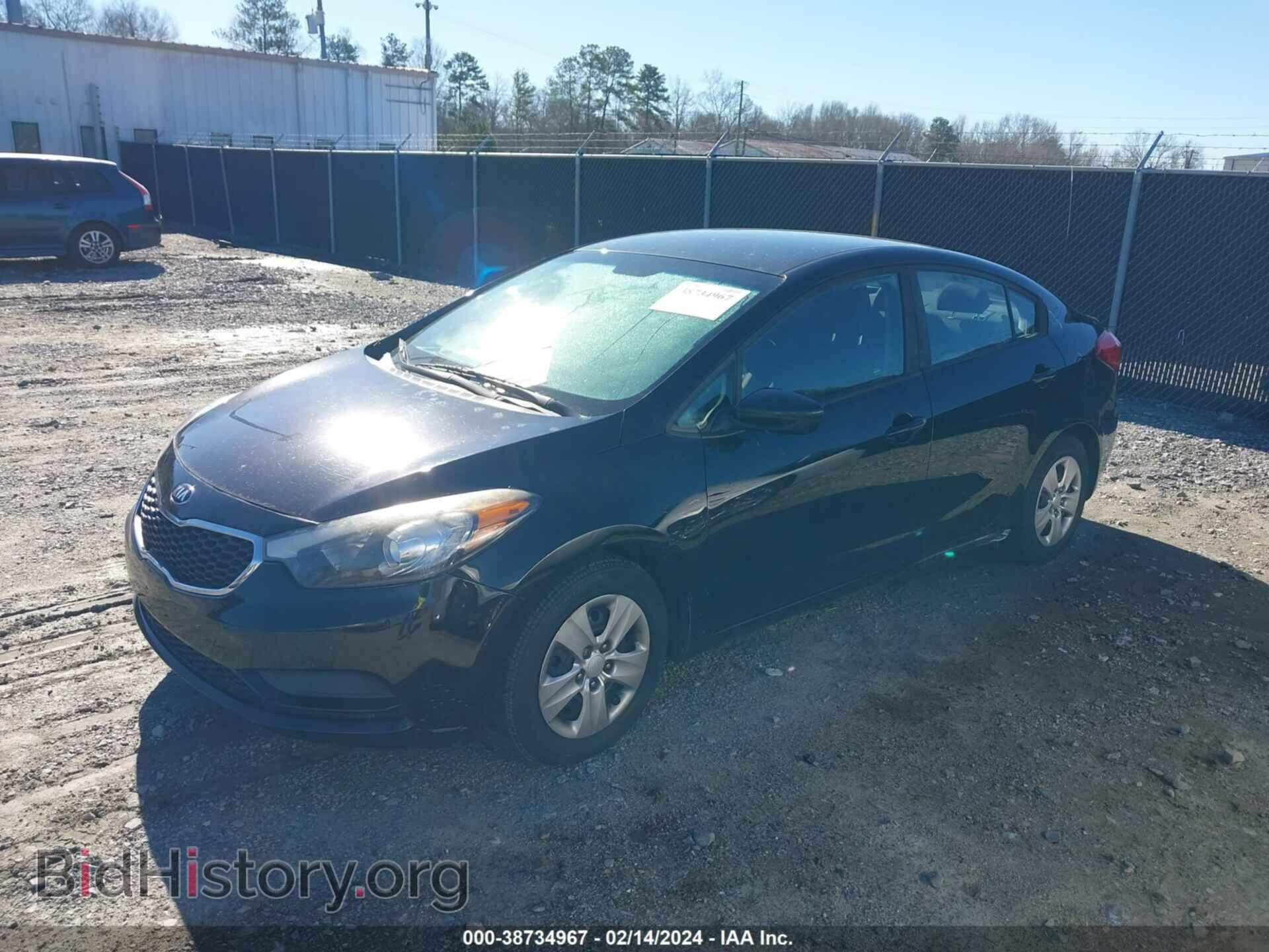 2016 KIA FORTE - VIN: KNAFK4A60G5591326 - Фото 2