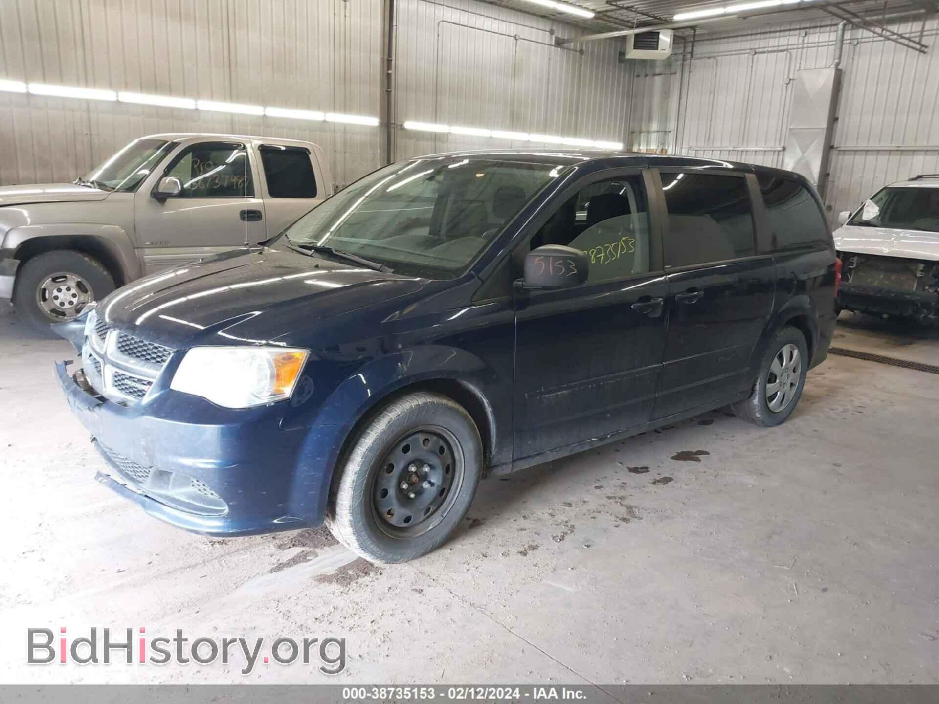 2013 DODGE GRAND CARAVAN - VIN: 2C4RDGBG0DR723678 - Фото 2