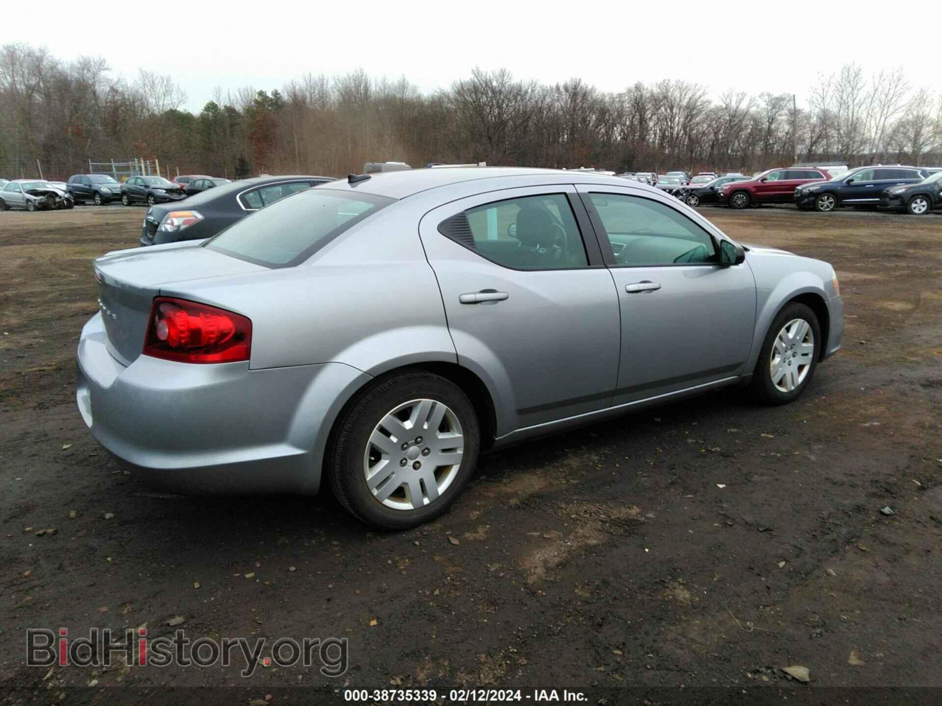 2014 DODGE AVENGER - VIN: 1C3CDZAB1EN216802 - Фото 4