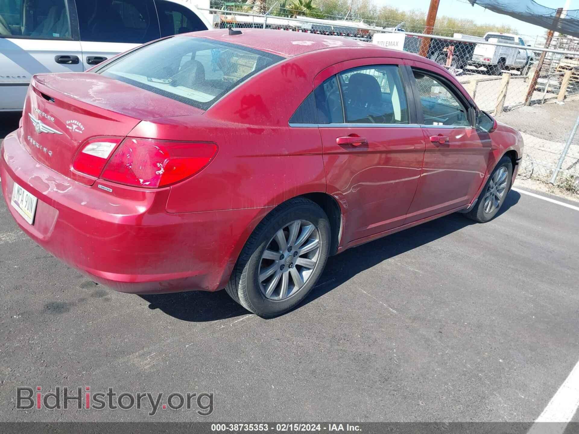 2010 CHRYSLER SEBRING - VIN: 1C3CC5FB5AN109377 - Фото 4