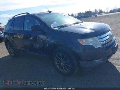 2008 Ford EDGE SEL, blue — VIN 2FMDK38C48BB42532, IAAI