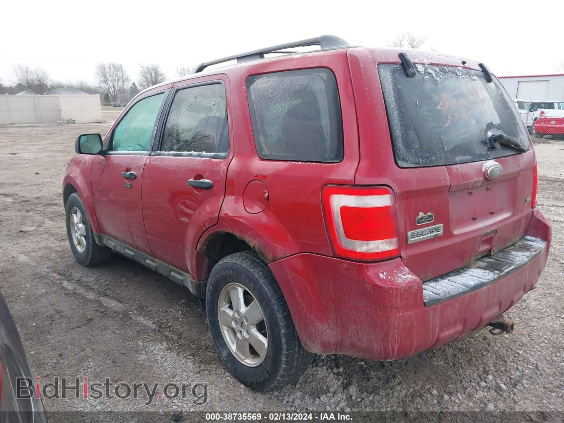 2011 FORD ESCAPE - VIN: 1FMCU9DG2BKA23764 - Фото 3