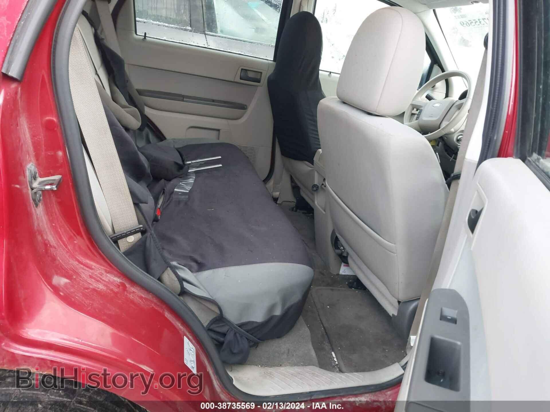 2011 FORD ESCAPE - VIN: 1FMCU9DG2BKA23764 - Фото 8