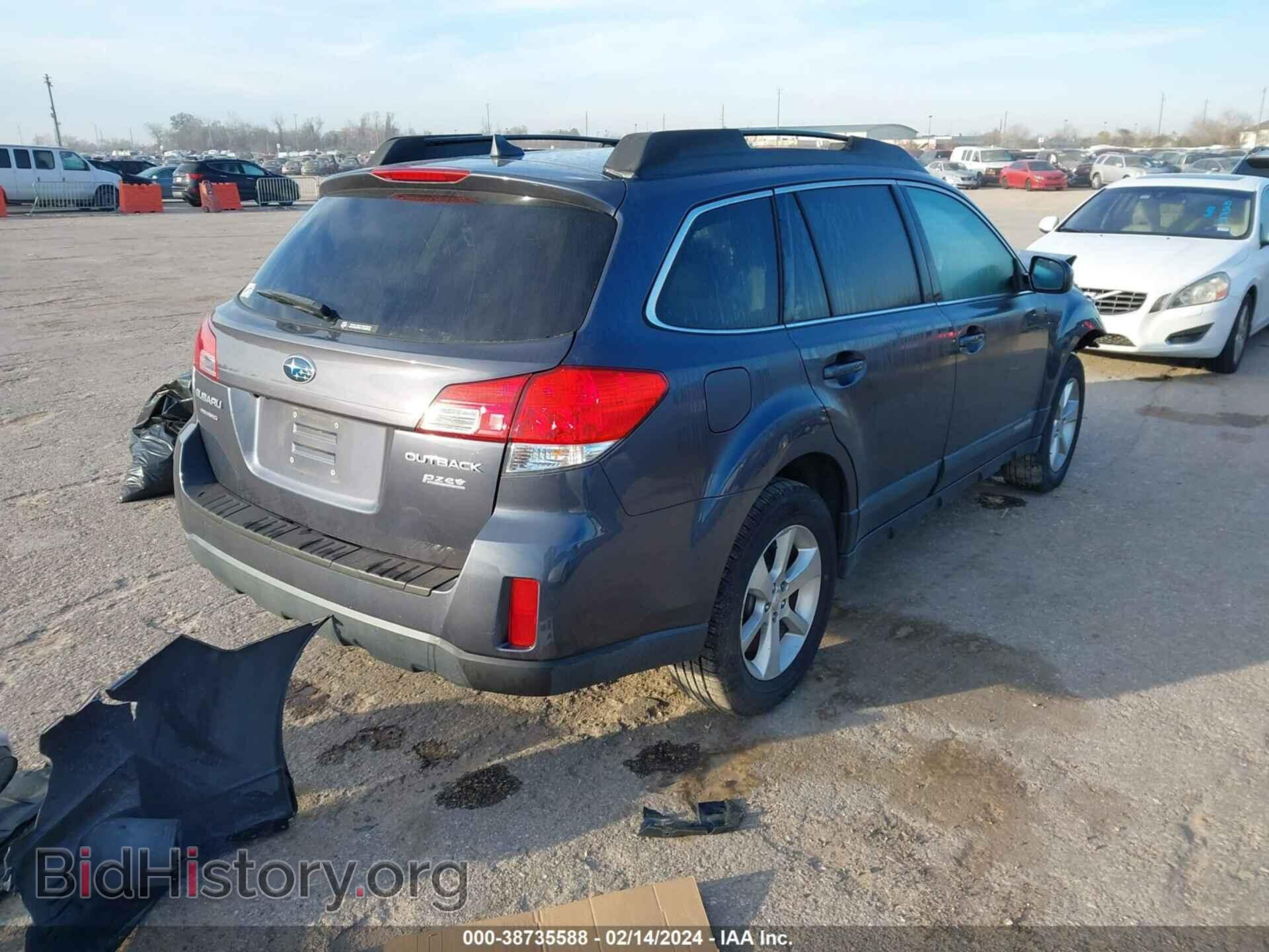 2014 SUBARU OUTBACK - VIN: 4S4BRBLC1E3302804 - Фото 4