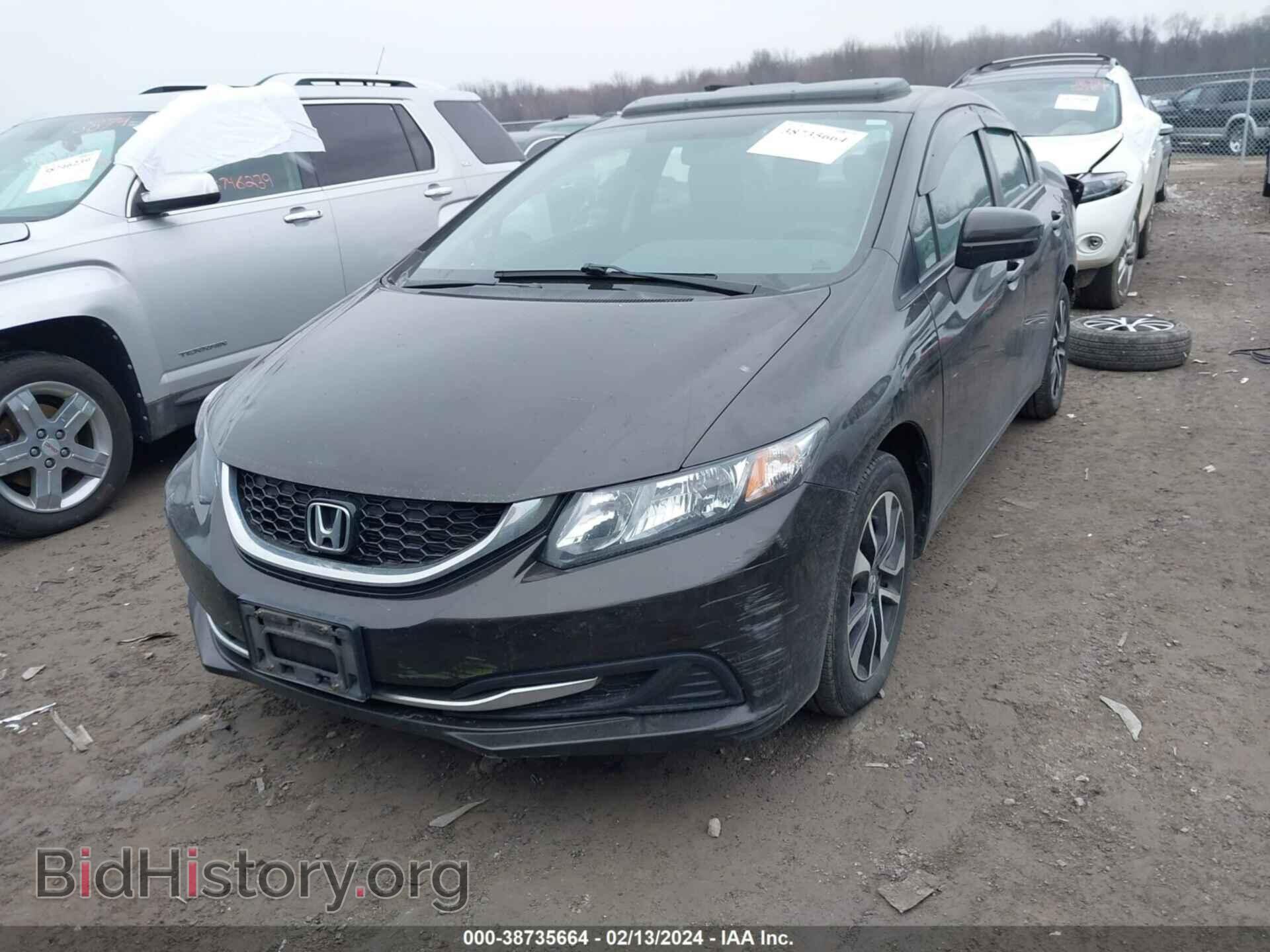 2014 HONDA CIVIC - VIN: 2HGFB2F88EH520464 - Фото 2