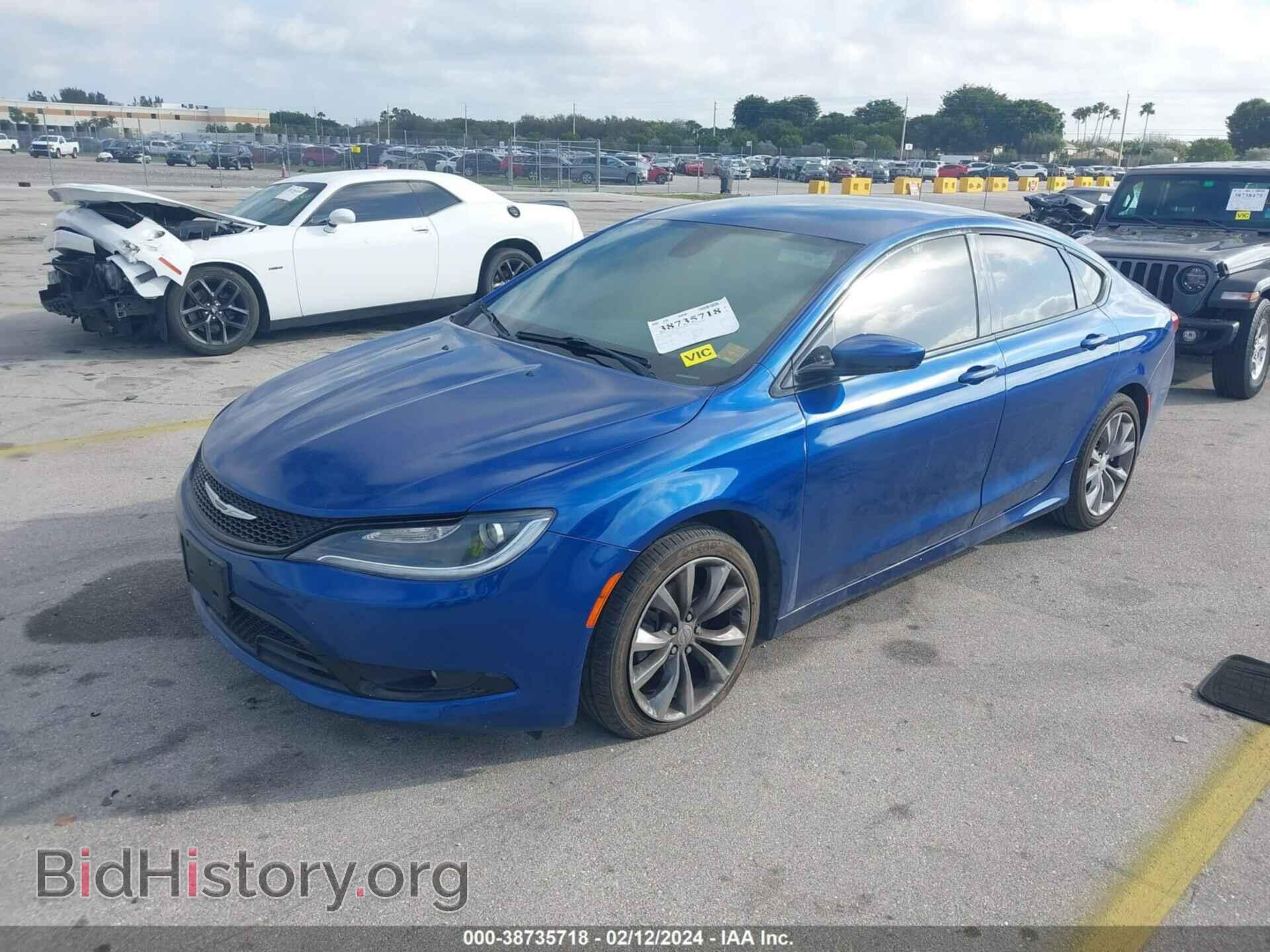 2016 CHRYSLER 200 - VIN: 1C3CCCBB9GN120854 - Фото 2