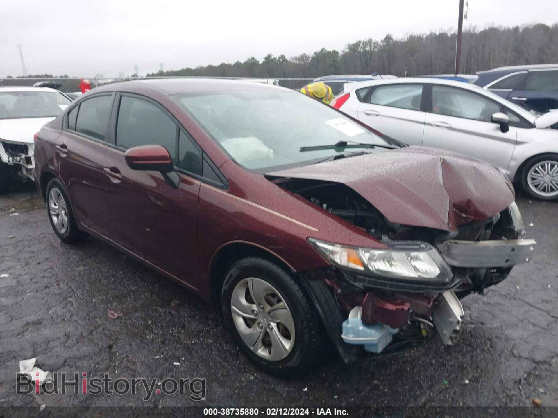 Photo 19XFB2F57EE038035 - HONDA CIVIC 2014