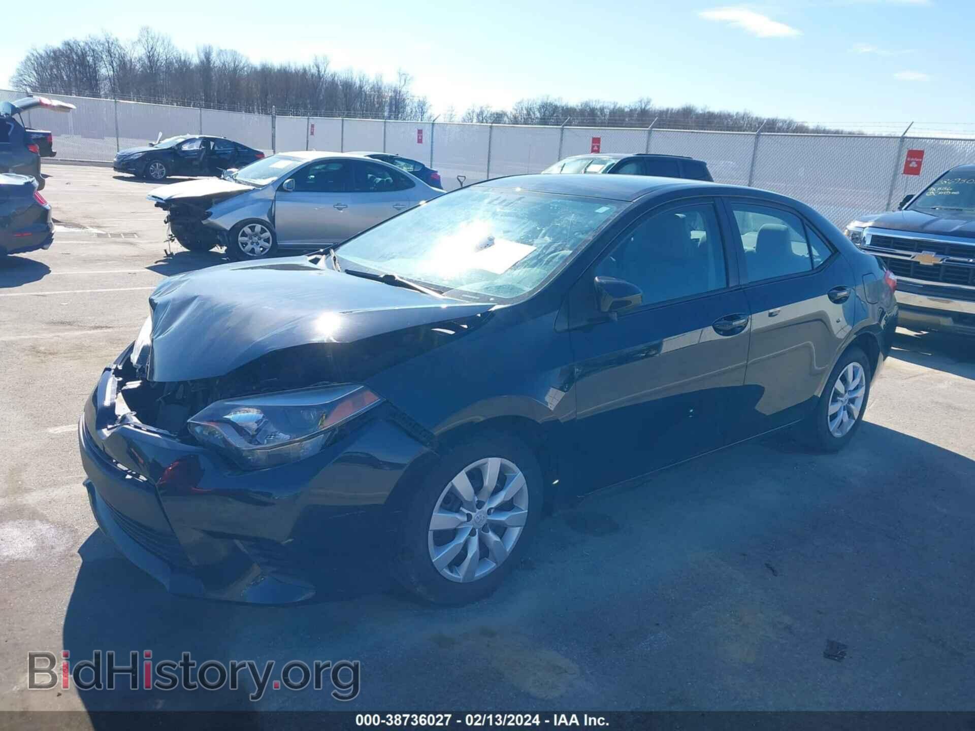 2014 TOYOTA COROLLA - VIN: 2T1BURHE3EC049420 - Фото 2