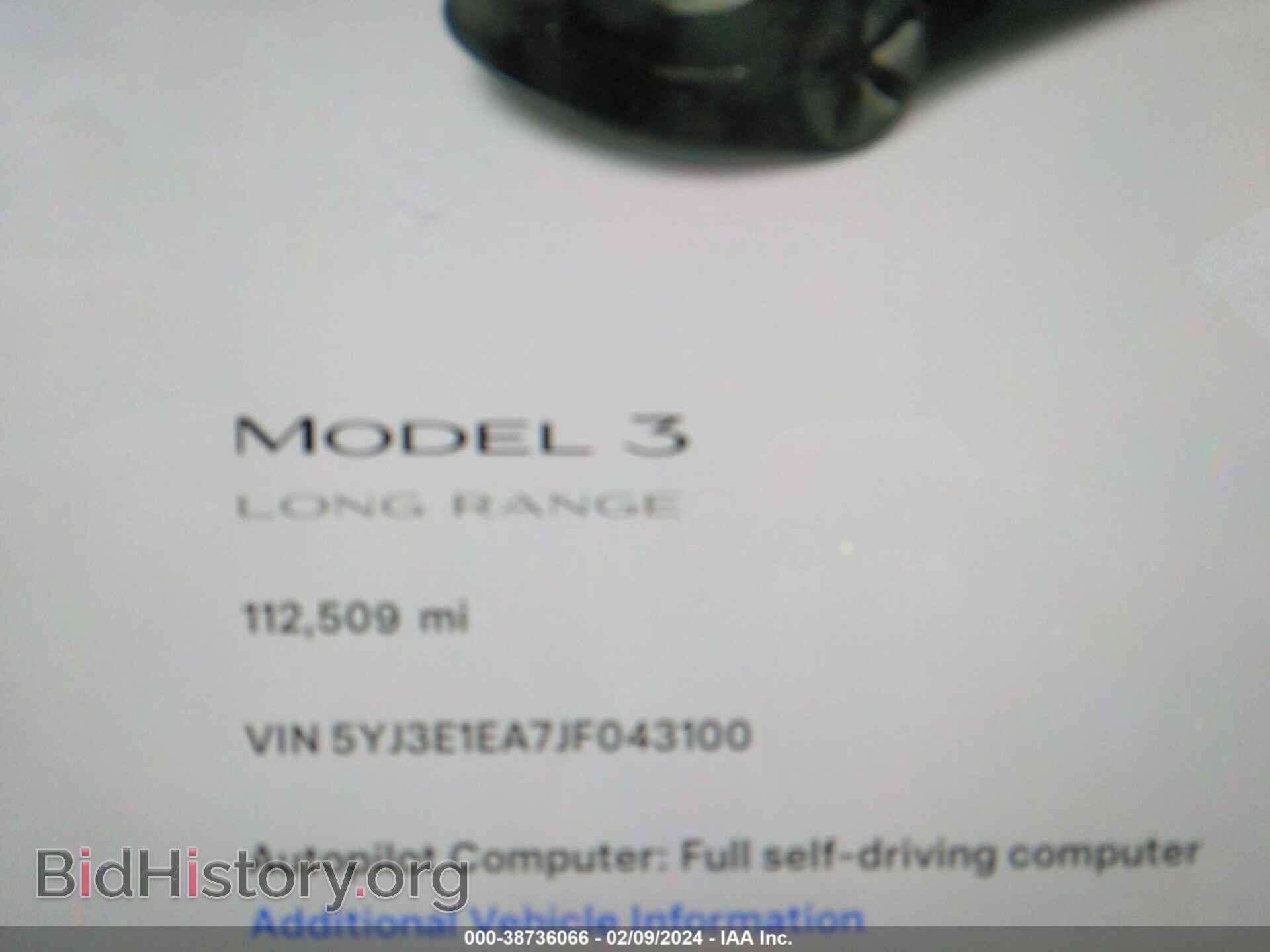 2018 TESLA MODEL 3 - VIN: 5YJ3E1EA7JF043100 - Photo 15