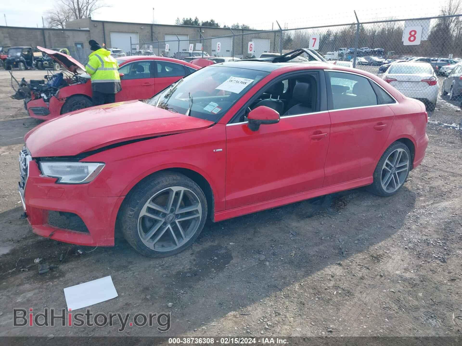 2018 AUDI A3 - VIN: WAUJ8GFF0J1004012 - Фото 2