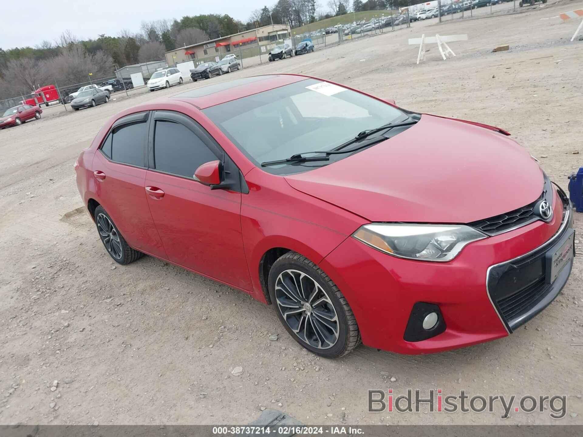 Photo 2T1BURHE3FC289195 - TOYOTA COROLLA 2015