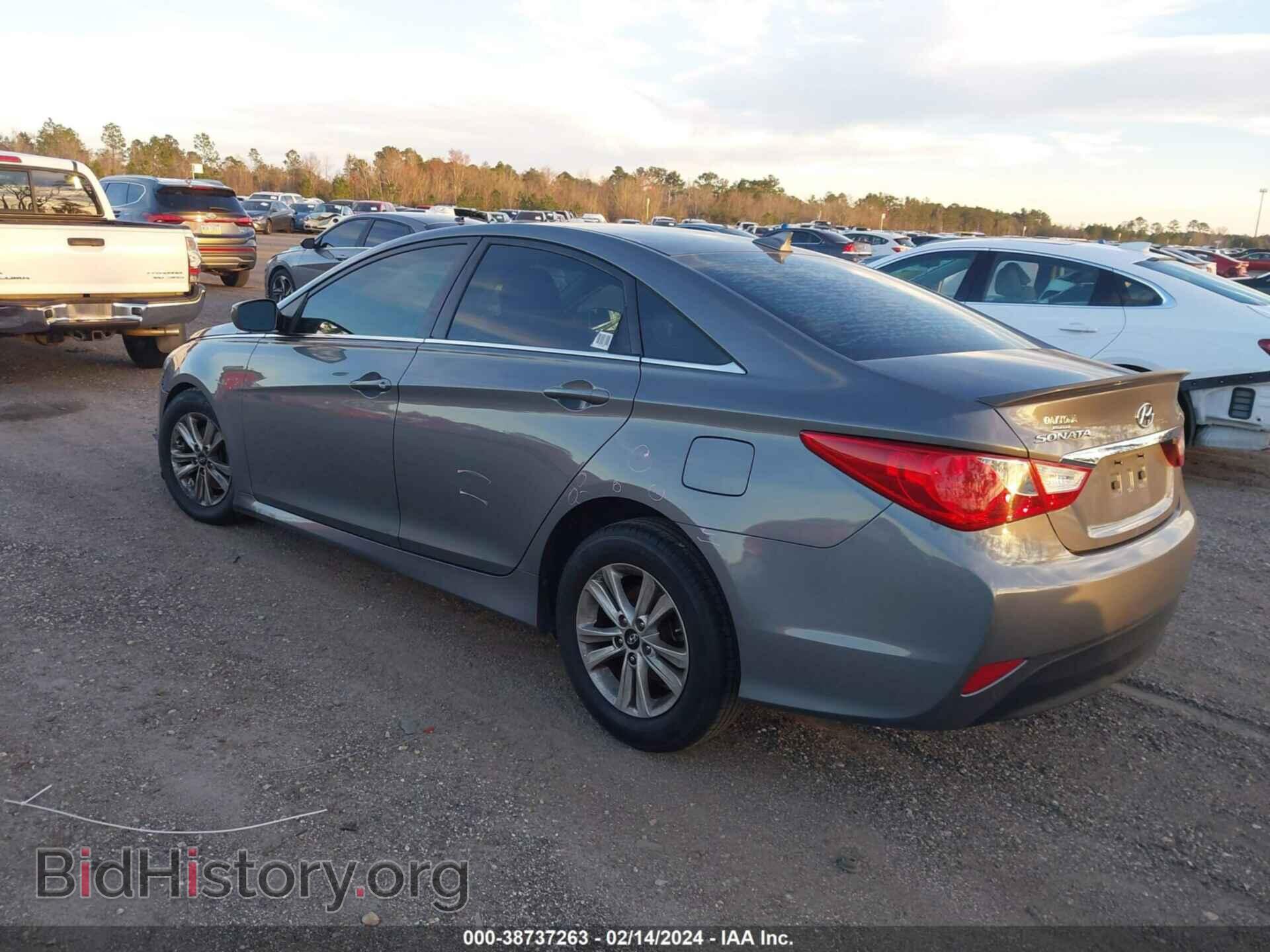 2014 HYUNDAI SONATA - VIN: 5NPEB4AC9EH872512 - Фото 3