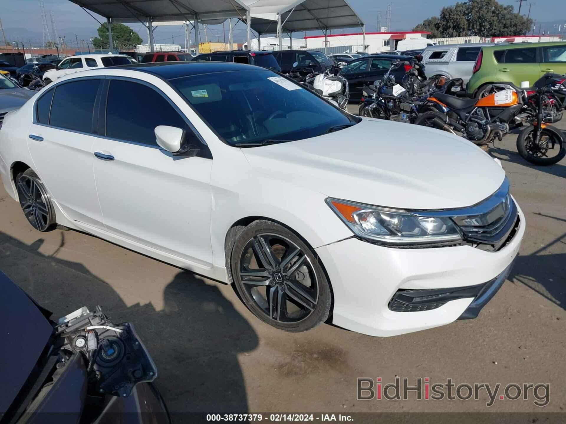 Photo 1HGCR2F57GA060557 - HONDA ACCORD 2016