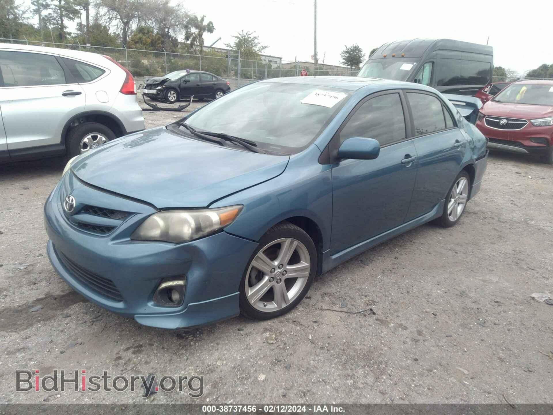 2013 TOYOTA COROLLA - VIN: 5YFBU4EE6DP133253 - Фото 2