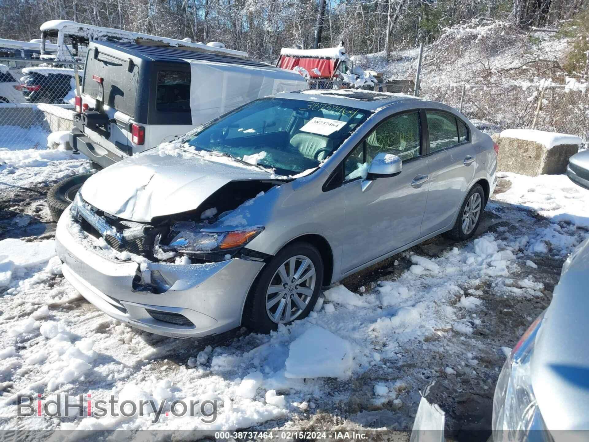 2012 HONDA CIVIC - VIN: 2HGFB2F98CH557746 - Photo 2