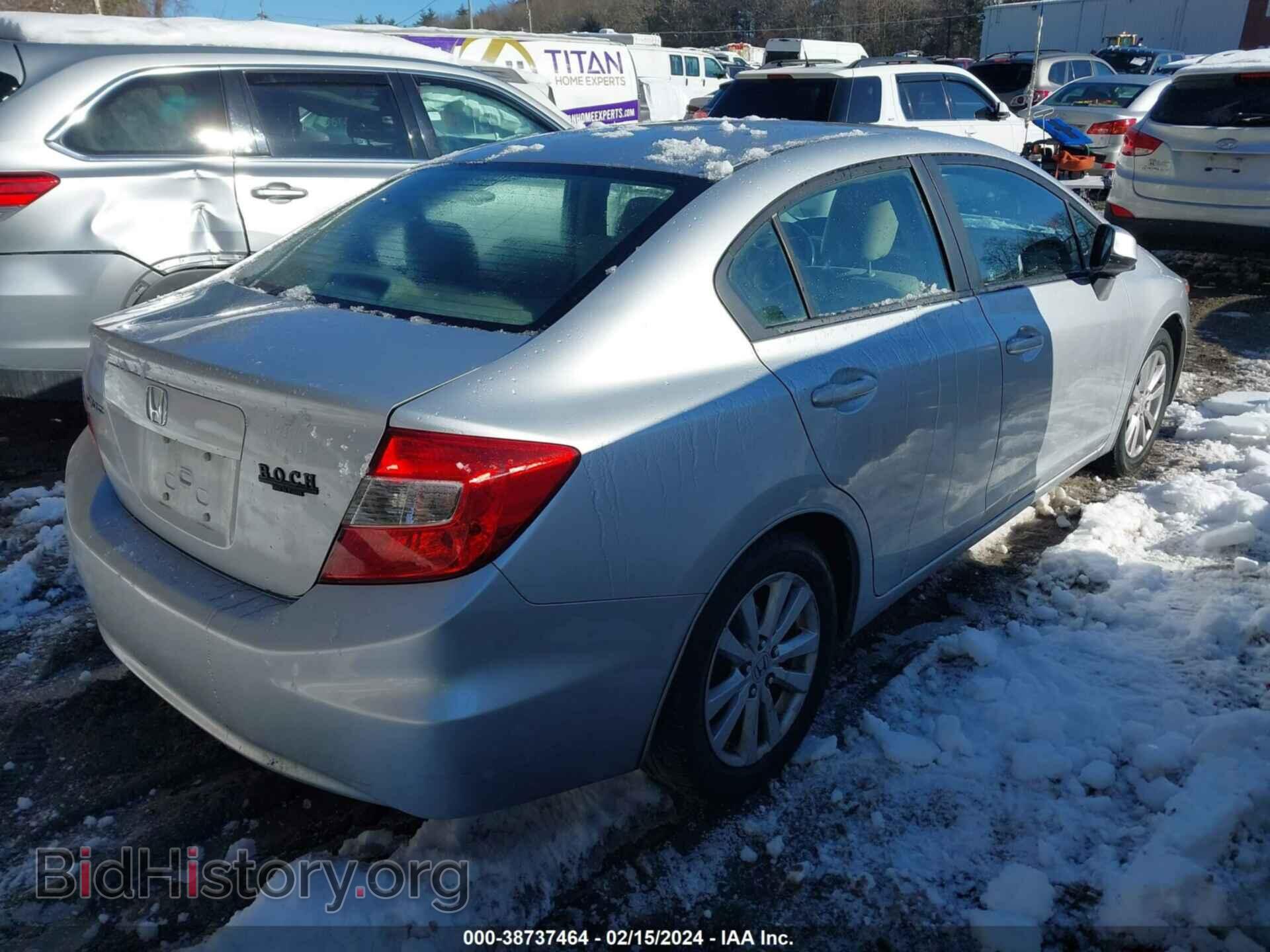 2012 HONDA CIVIC - VIN: 2HGFB2F98CH557746 - Photo 4