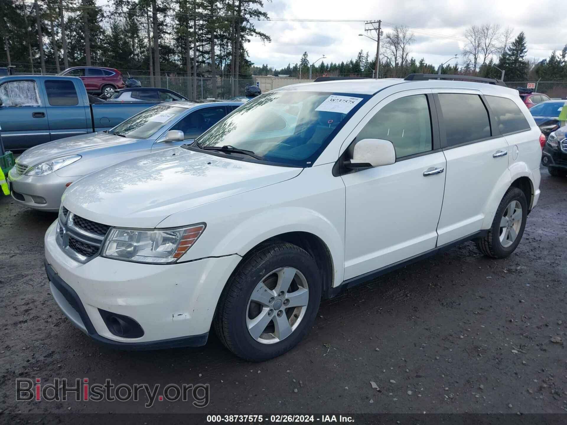 2011 DODGE JOURNEY - VIN: 3D4PH1FG0BT538109 - Фото 2