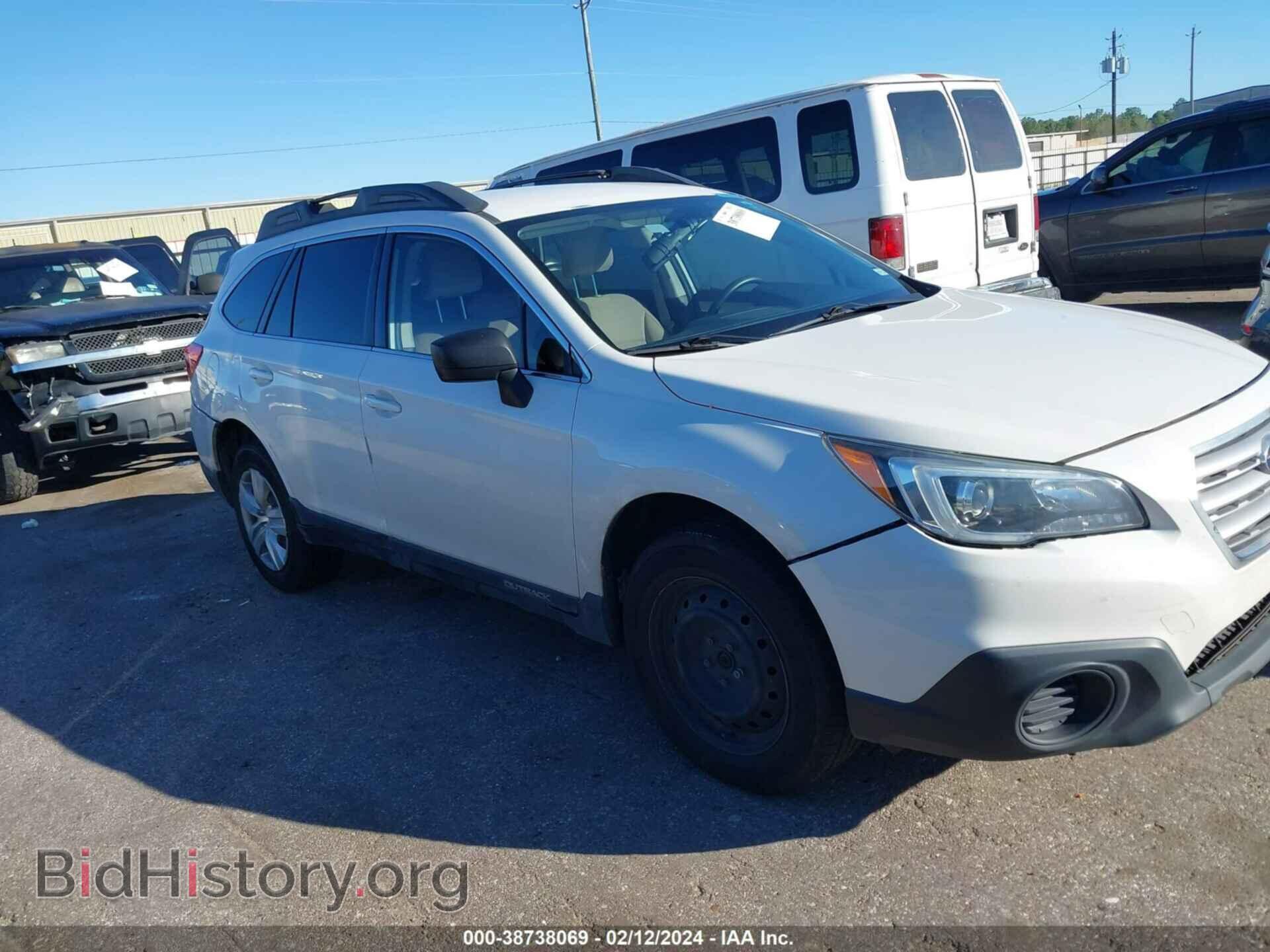 Фотография 4S4BSBAC9G3237078 - SUBARU OUTBACK 2016