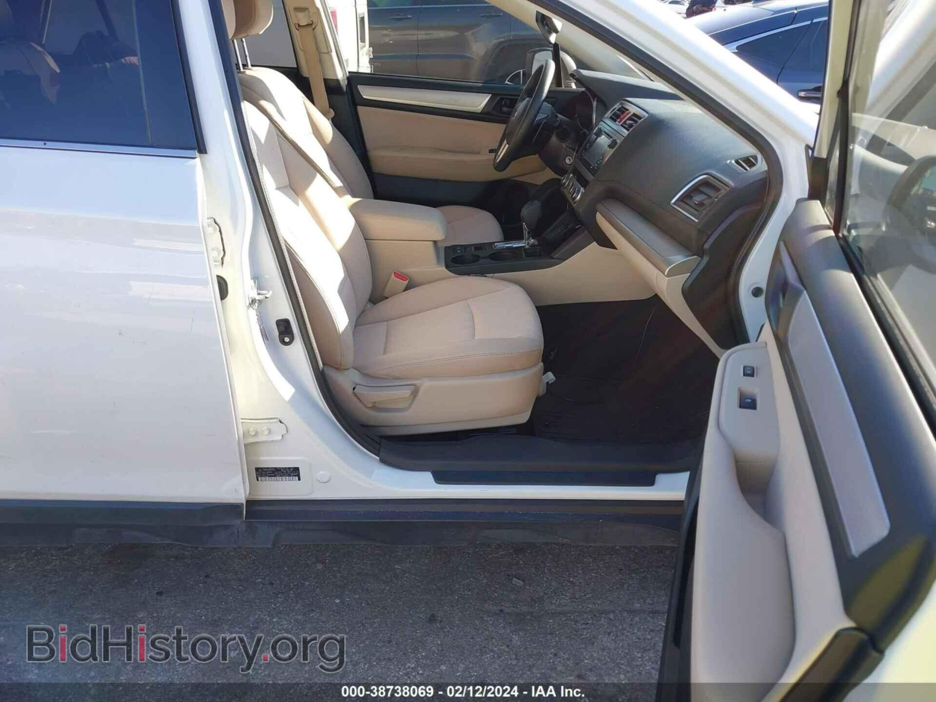 2016 SUBARU OUTBACK - VIN: 4S4BSBAC9G3237078 - Фото 5