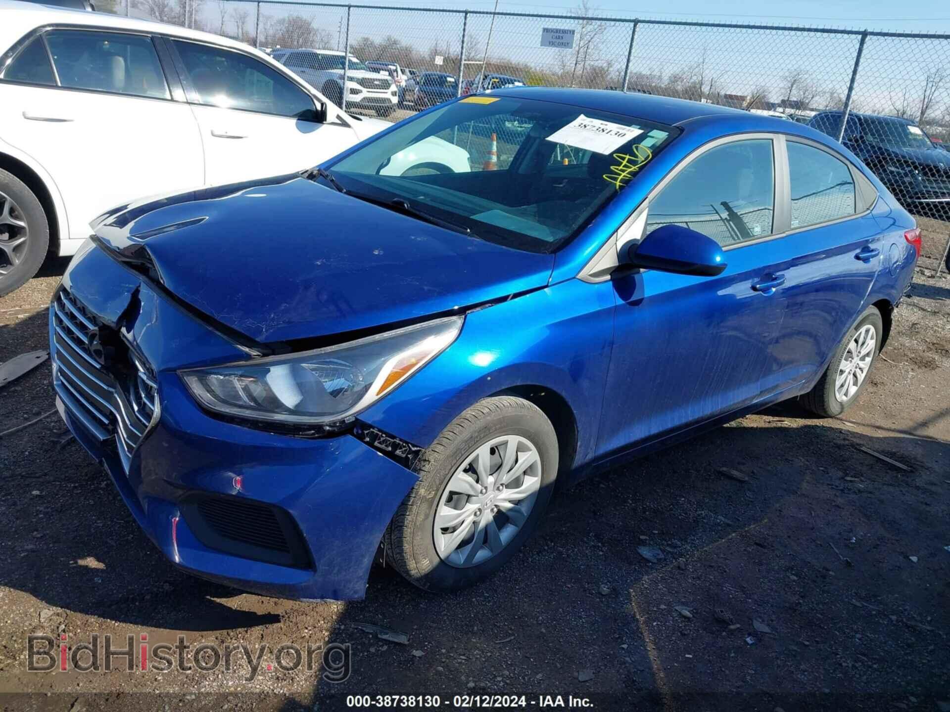 2021 HYUNDAI ACCENT - VIN: 3KPC24A67ME153036 - Фото 2