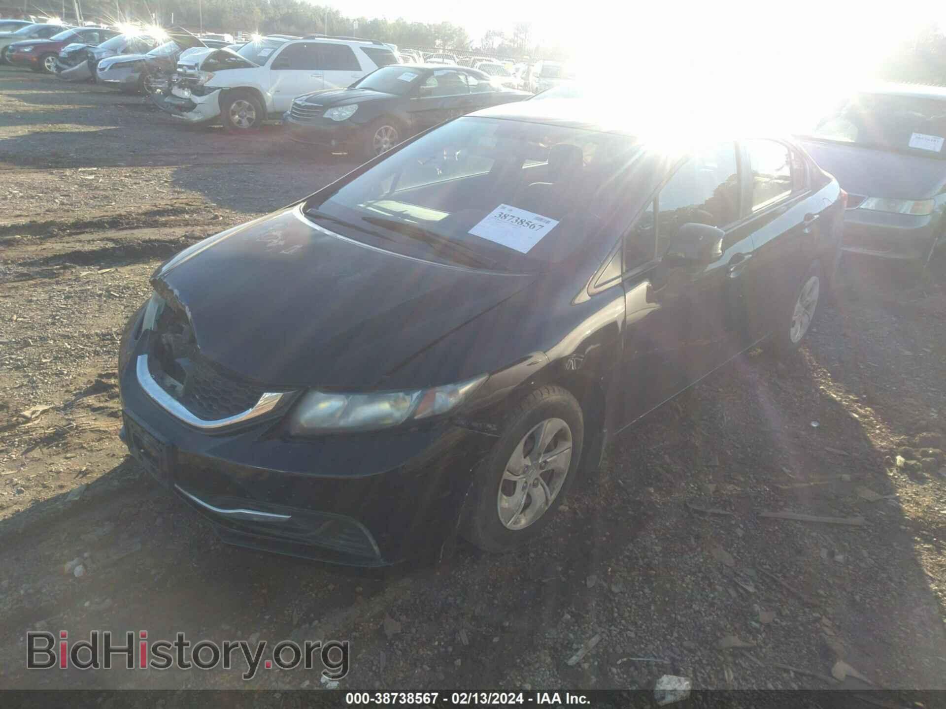 2013 HONDA CIVIC - VIN: 19XFB2F54DE005072 - Photo 2