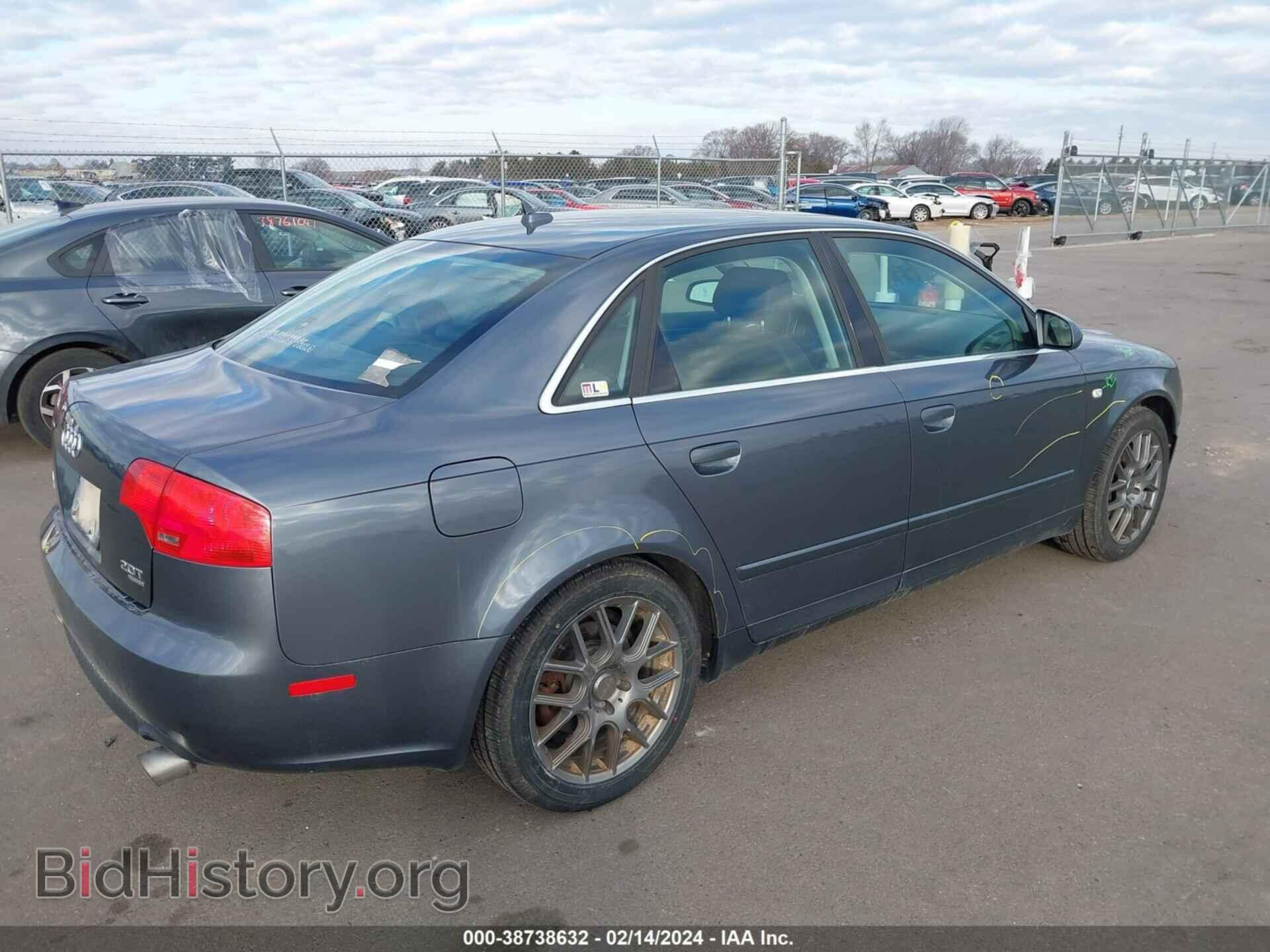 2007 AUDI A4 - VIN: WAUDF78E77A062795 - Photo 4