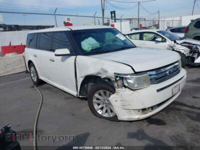 2011 Ford FLEX SEL, белый — VIN 2FMGK5CC0BBD19763, IAAI