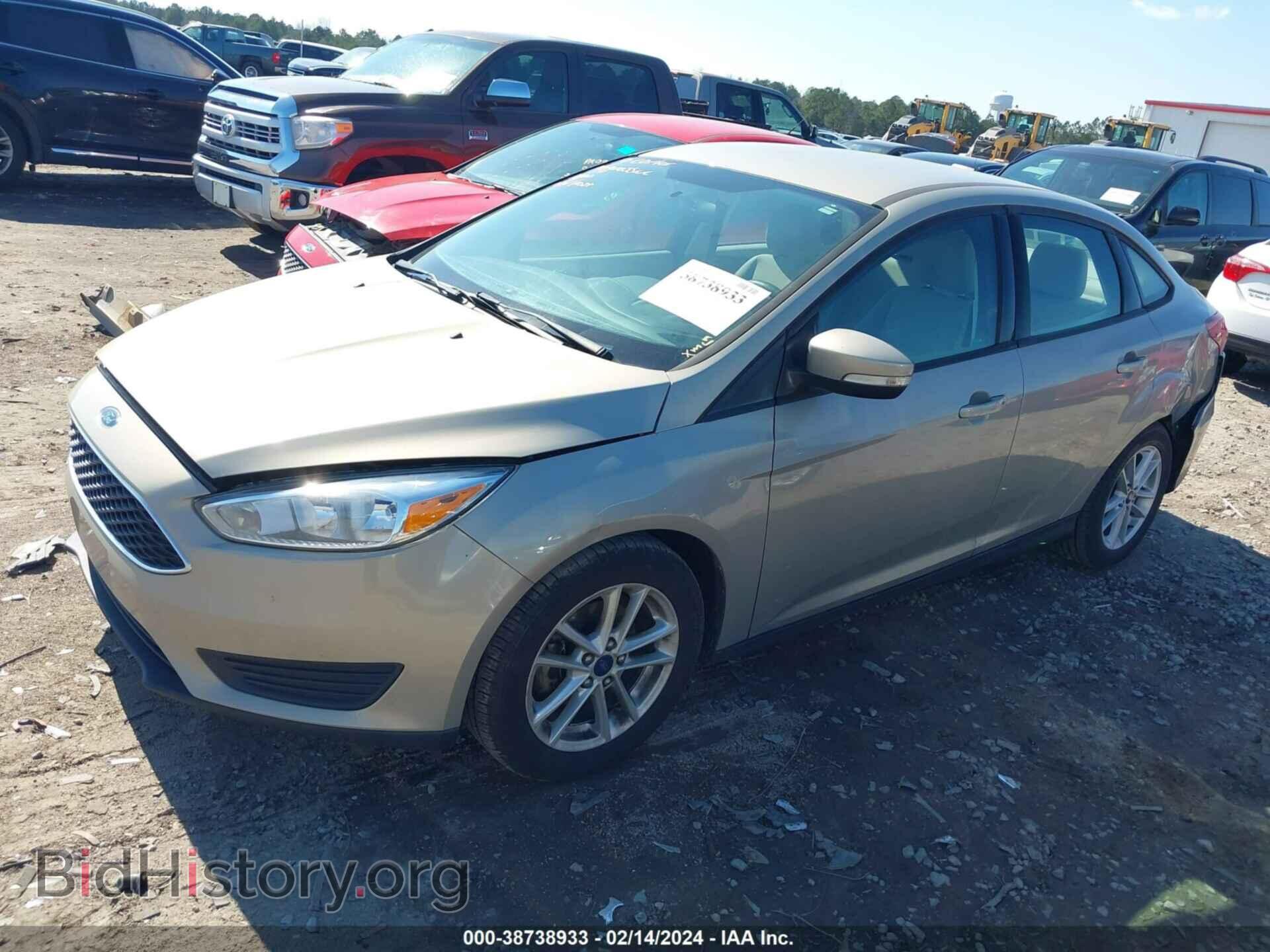 2016 FORD FOCUS - VIN: 1FADP3F22GL355645 - Фото 2