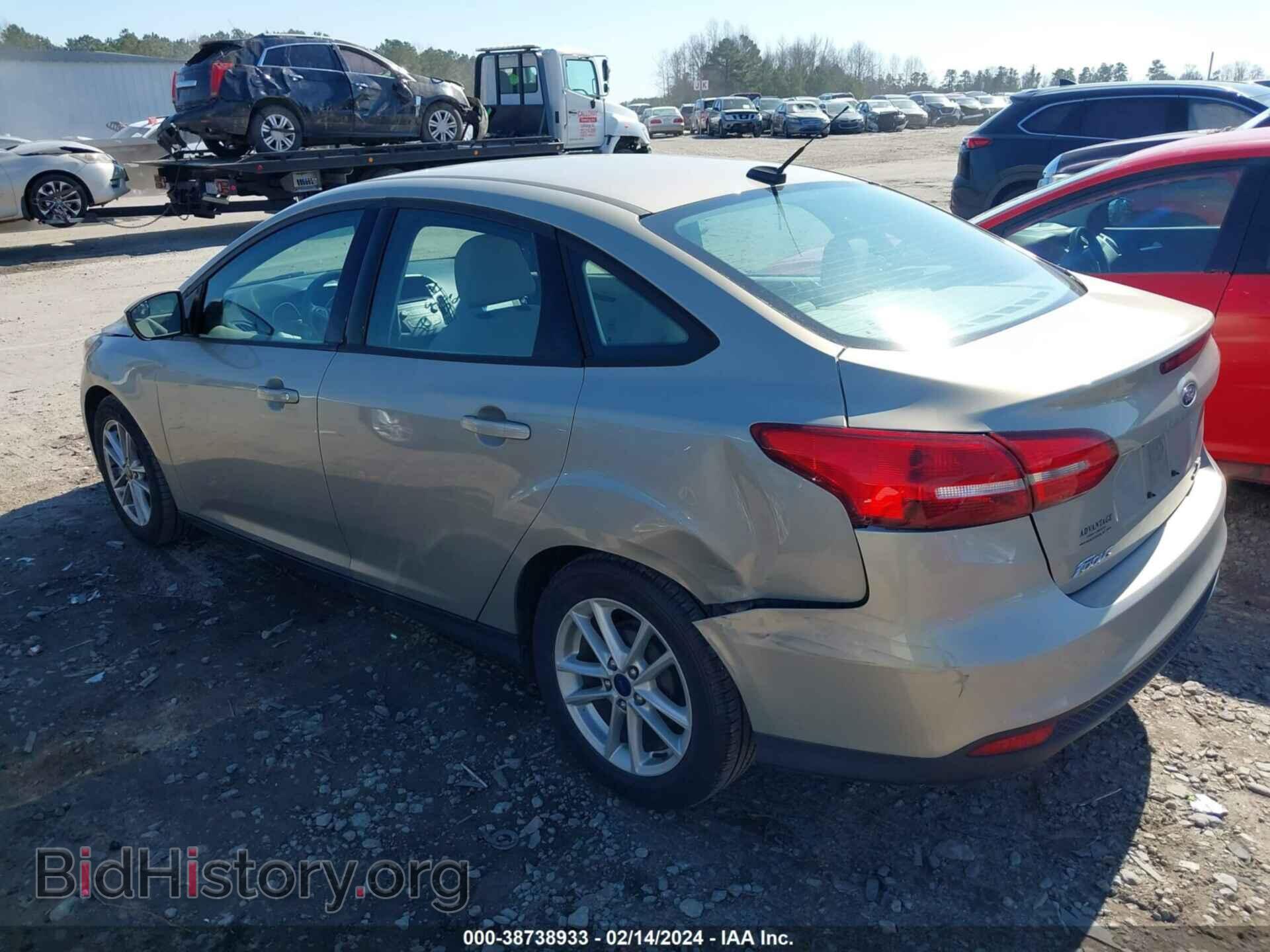 2016 FORD FOCUS - VIN: 1FADP3F22GL355645 - Фото 3