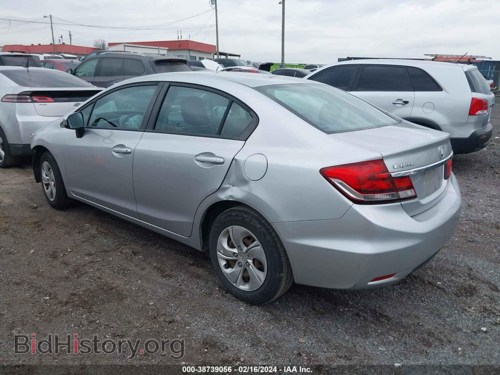 2014 HONDA CIVIC - VIN: 19XFB2F52EE001569 - Фото 3