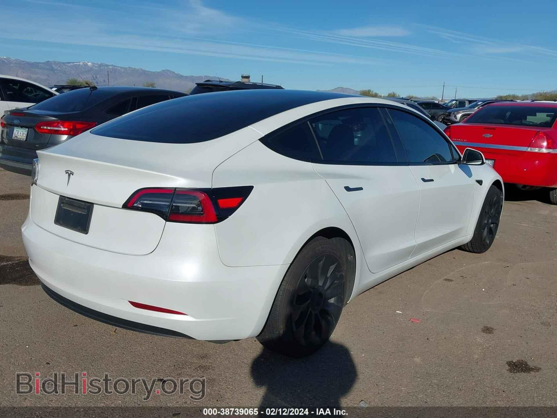 2023 TESLA MODEL 3 - VIN: 5YJ3E1EA7PF606686 - Фото 4