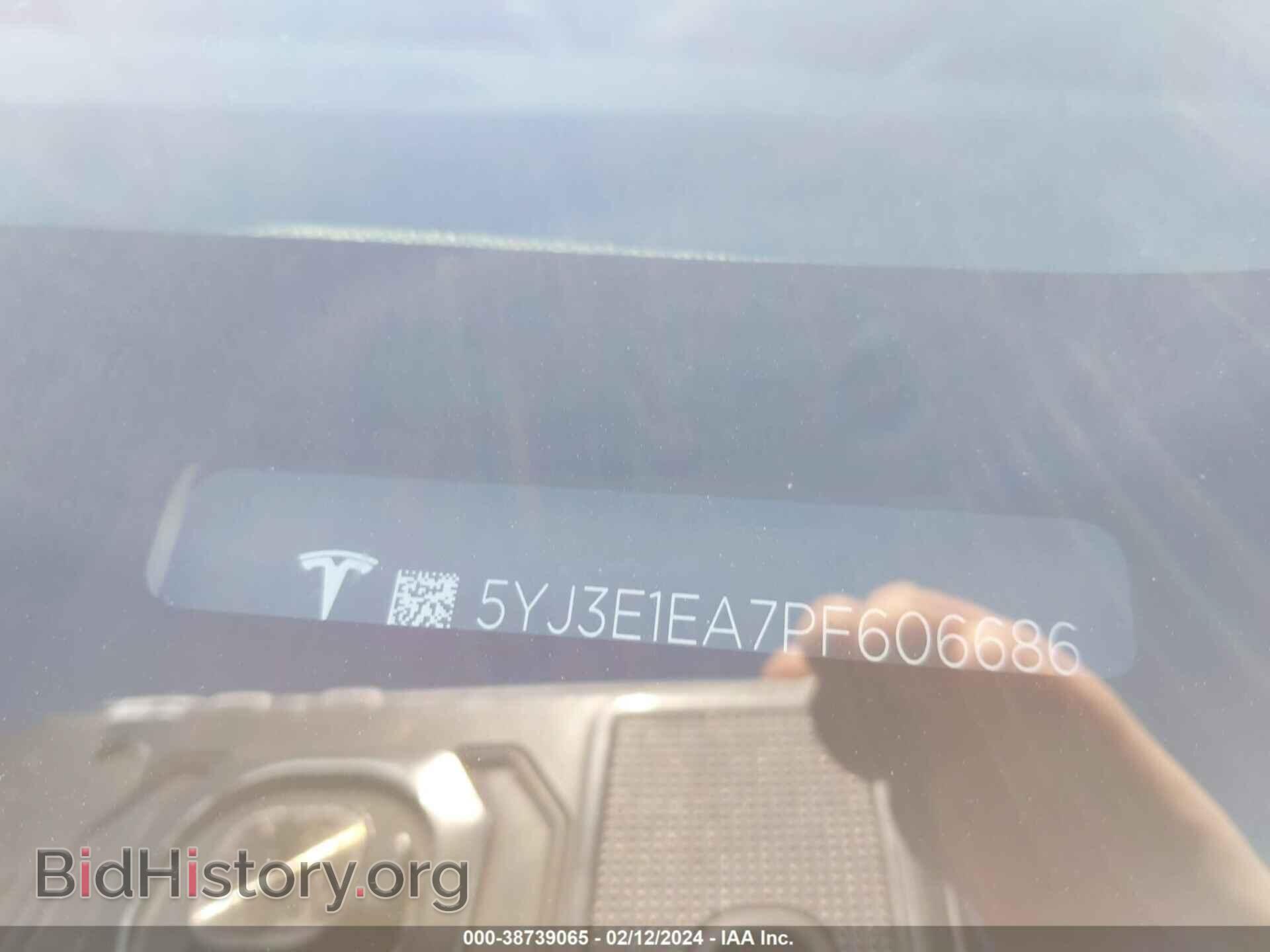 2023 TESLA MODEL 3 - VIN: 5YJ3E1EA7PF606686 - Фото 9