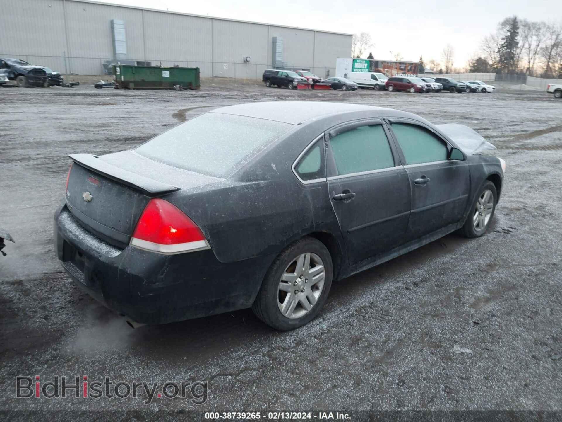 2012 CHEVROLET IMPALA - VIN: 2G1WG5E3XC1257707 - Фото 4
