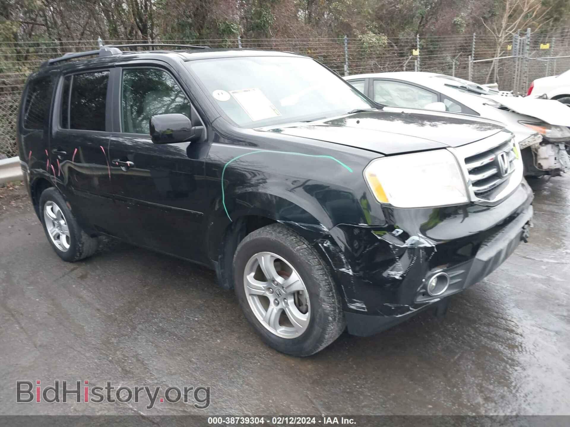 Фотография 5FNYF3H62DB041202 - HONDA PILOT 2013