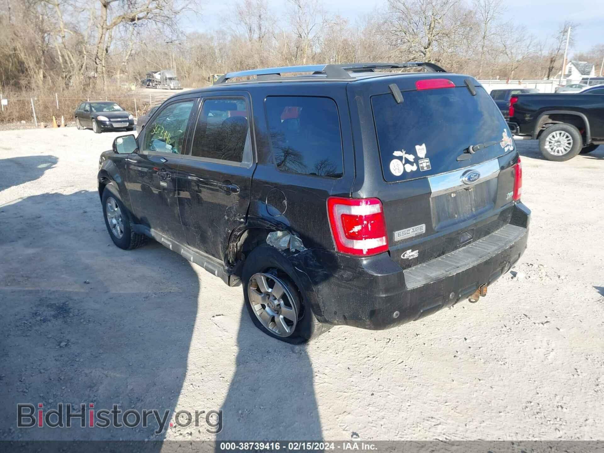 2011 FORD ESCAPE - VIN: 1FMCU9EG2BKB58564 - Фото 3