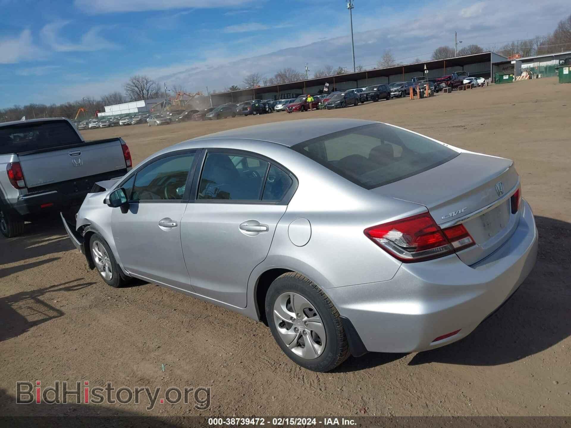 2014 HONDA CIVIC - VIN: 19XFB2F58EE050551 - Фото 3