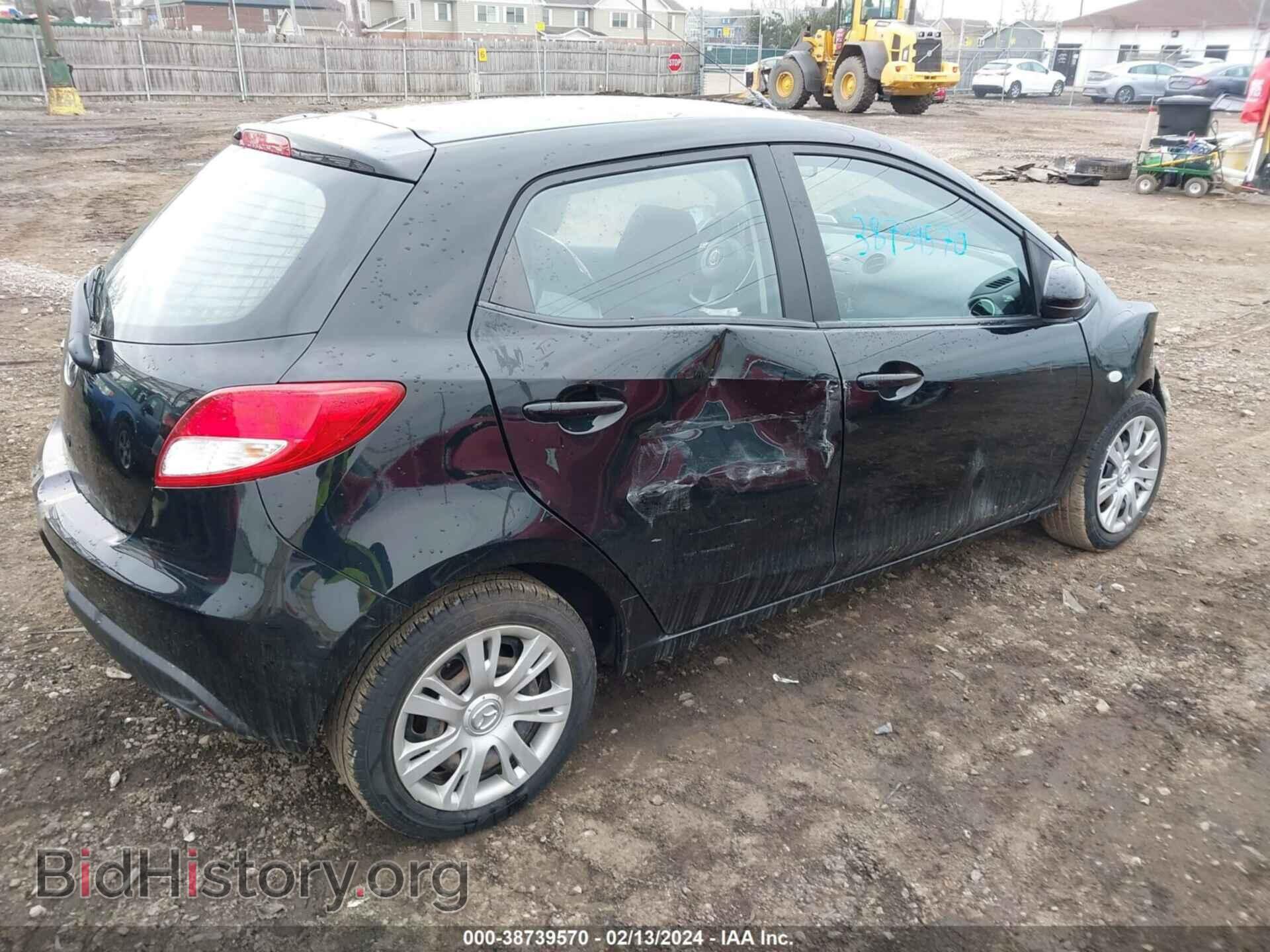 2012 MAZDA MAZDA2 - VIN: JM1DE1KZ7C0147862 - Фото 4