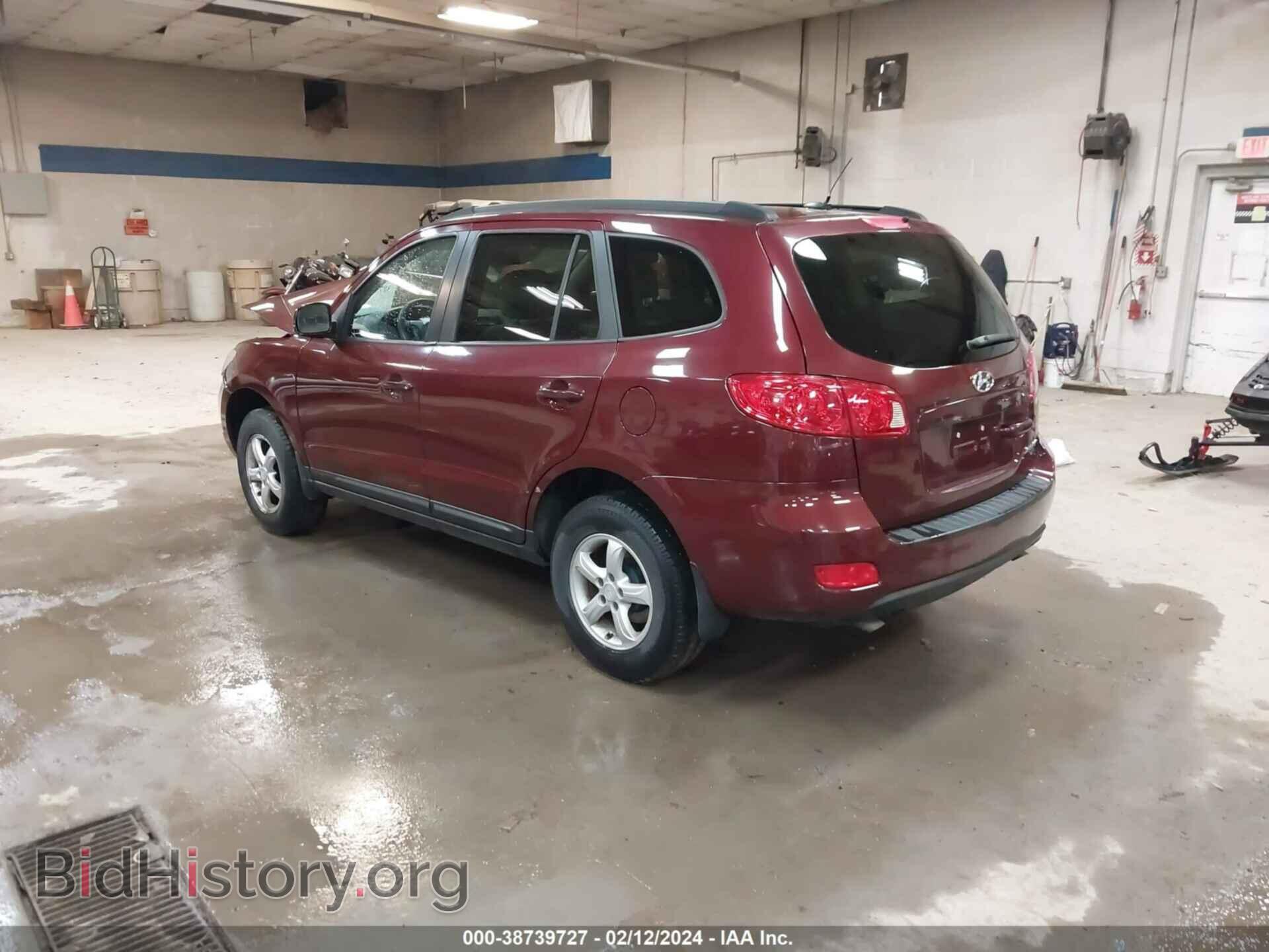 2008 HYUNDAI SANTA FE - VIN: 5NMSG73D68H154980 - Фото 3