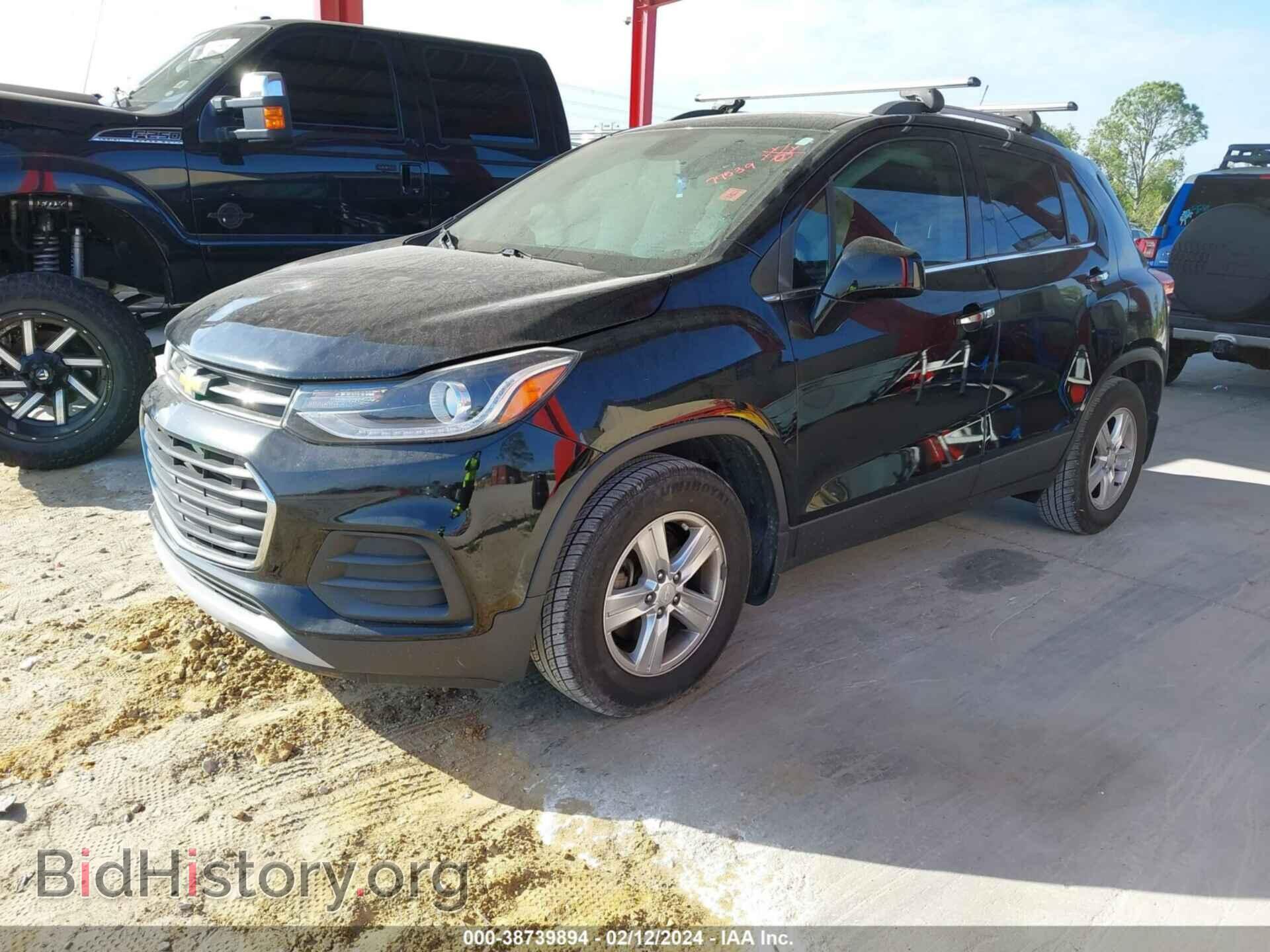 2017 CHEVROLET TRAX - VIN: 3GNCJLSBXHL256372 - Фото 2