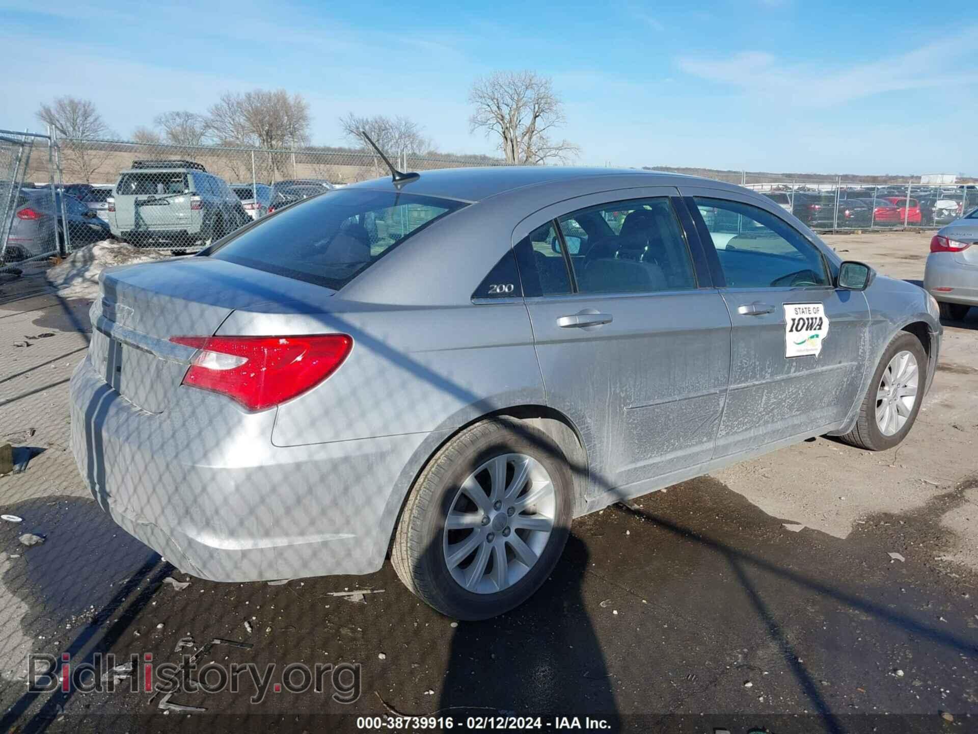 2013 CHRYSLER 200 - VIN: 1C3CCBBG9DN711171 - Фото 4