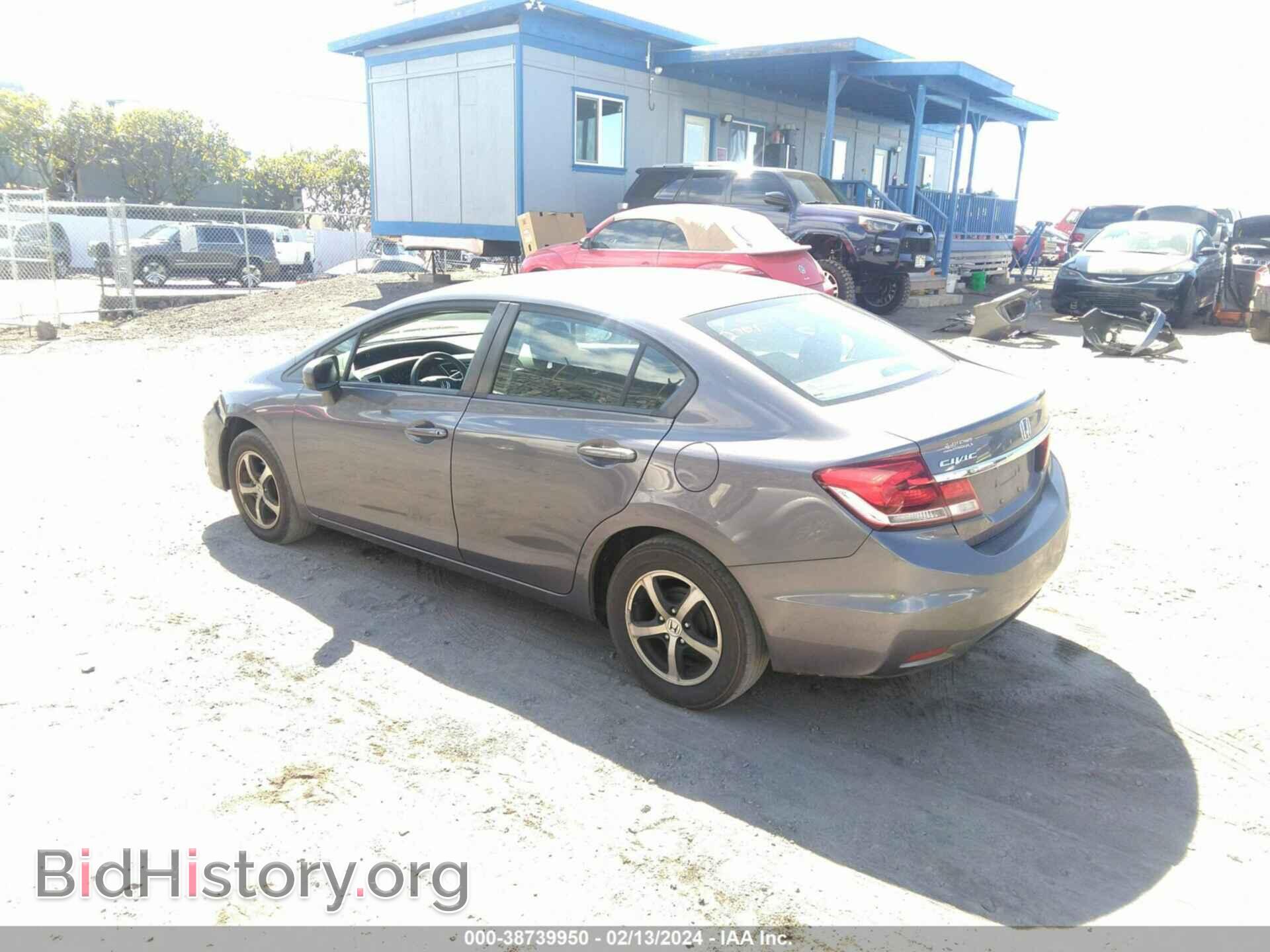2015 HONDA CIVIC - VIN: 19XFB2F73FE035328 - Фото 3